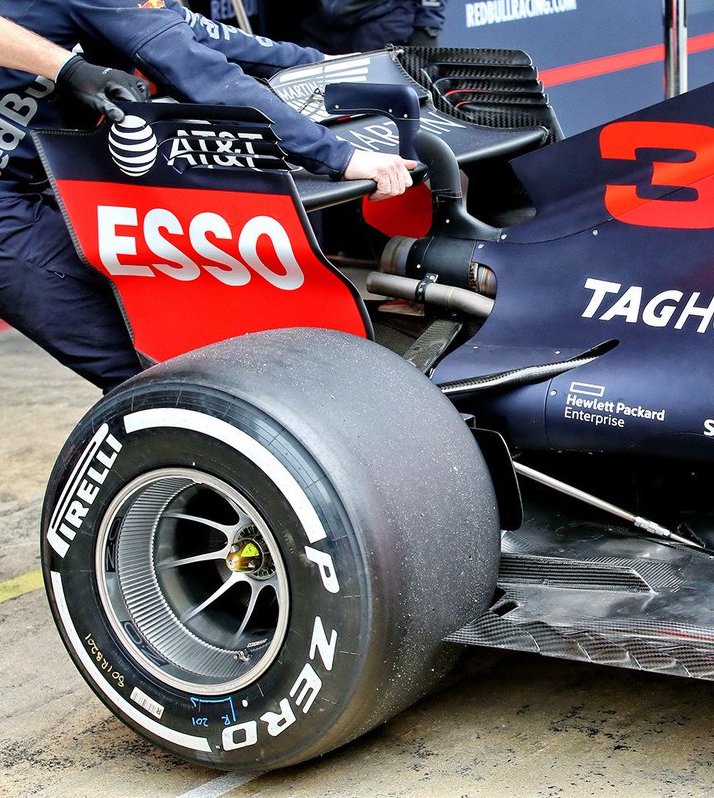 2018 Max Verstappen Race Used Red Bull Racing RB14 F1 Rear Wheel