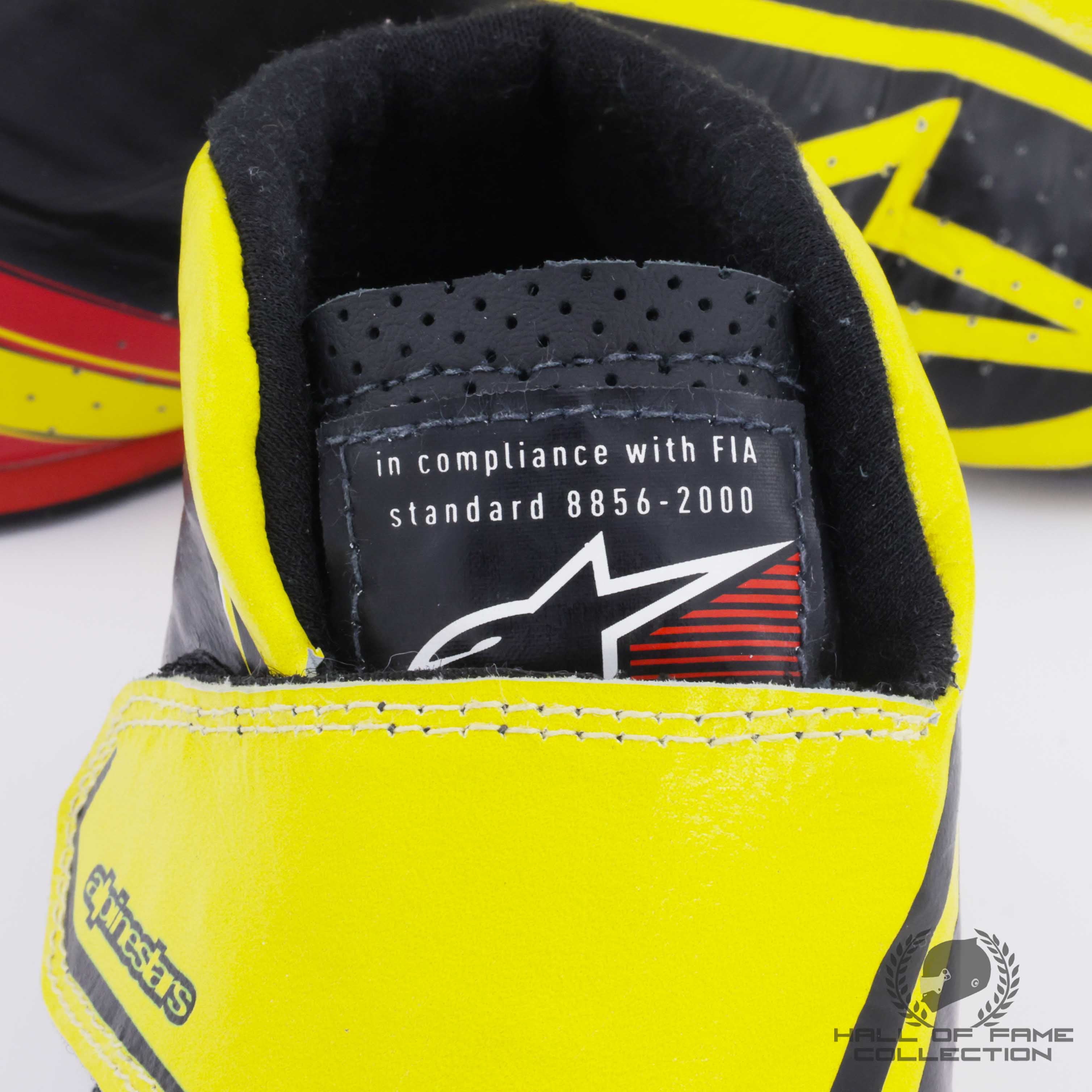 2018 Carlos Sainz Race Used Renault F1 Boots
