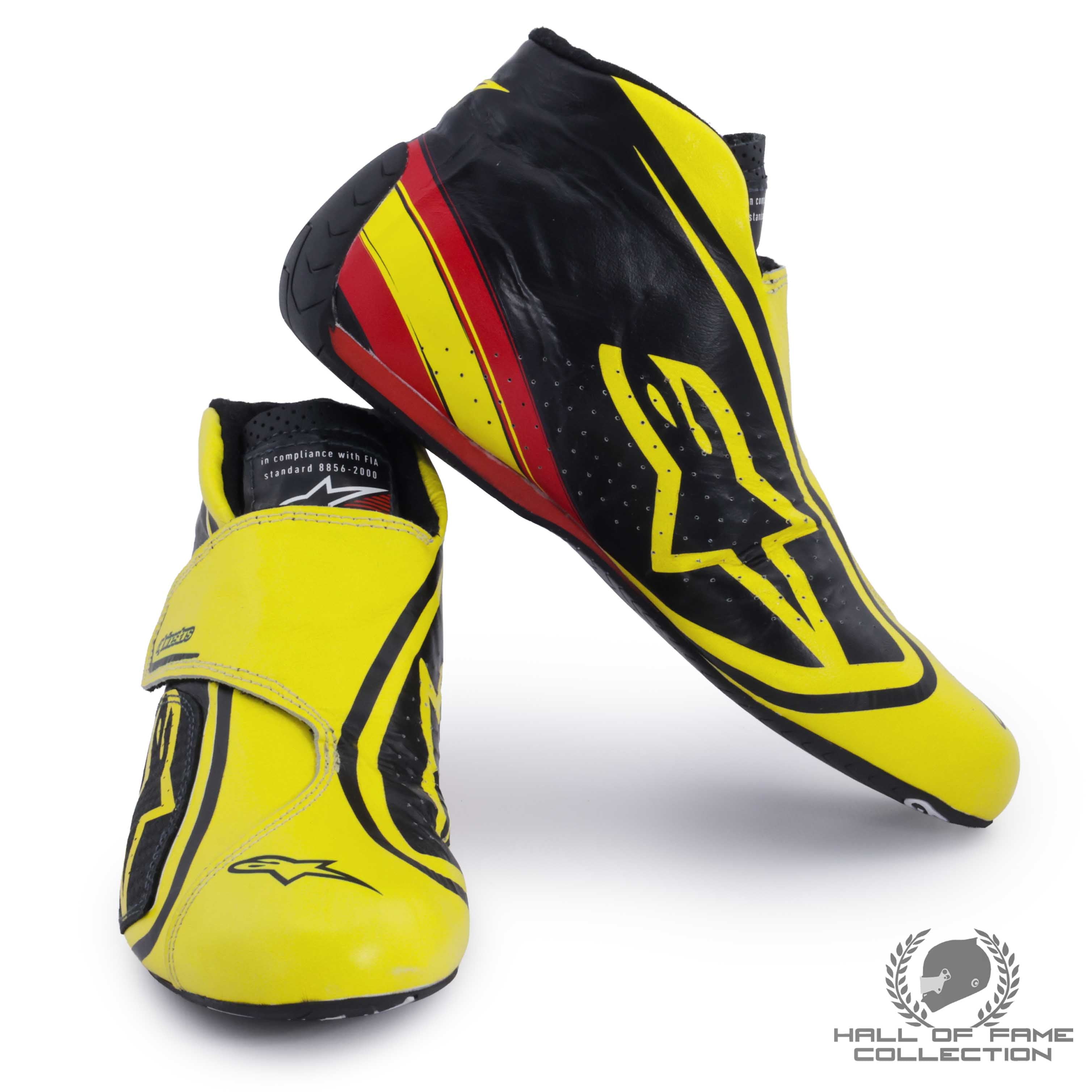 2018 Carlos Sainz Race Used Renault F1 Boots