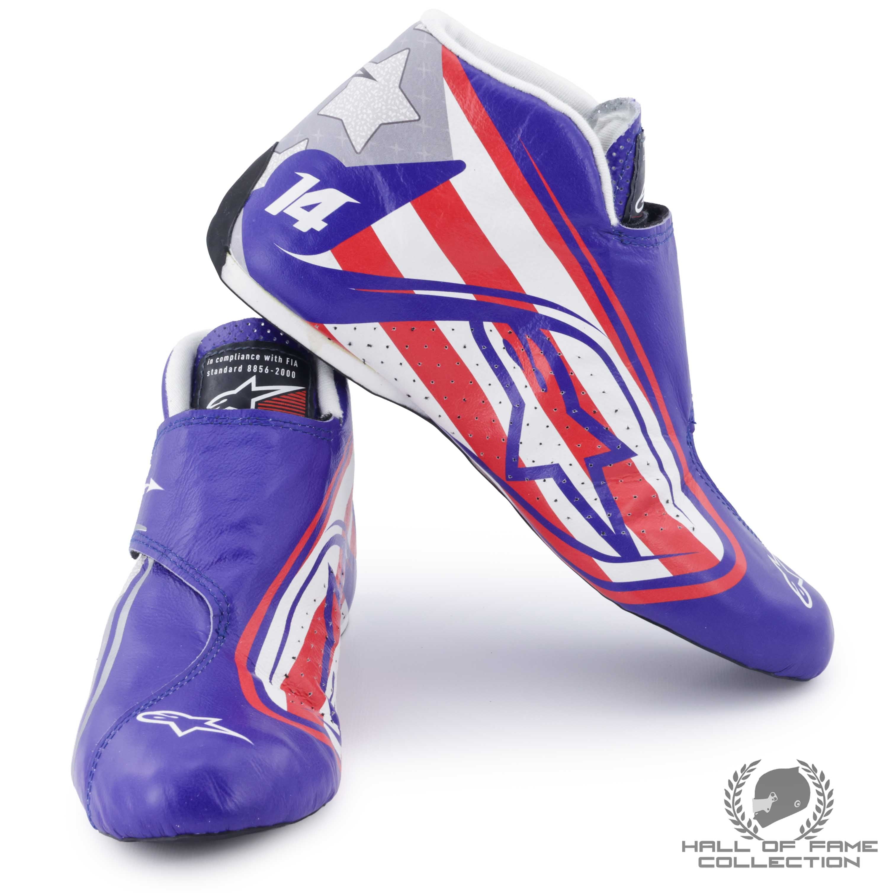 2018 Fernando Alonso US GP Special Used McLaren F1 Boots