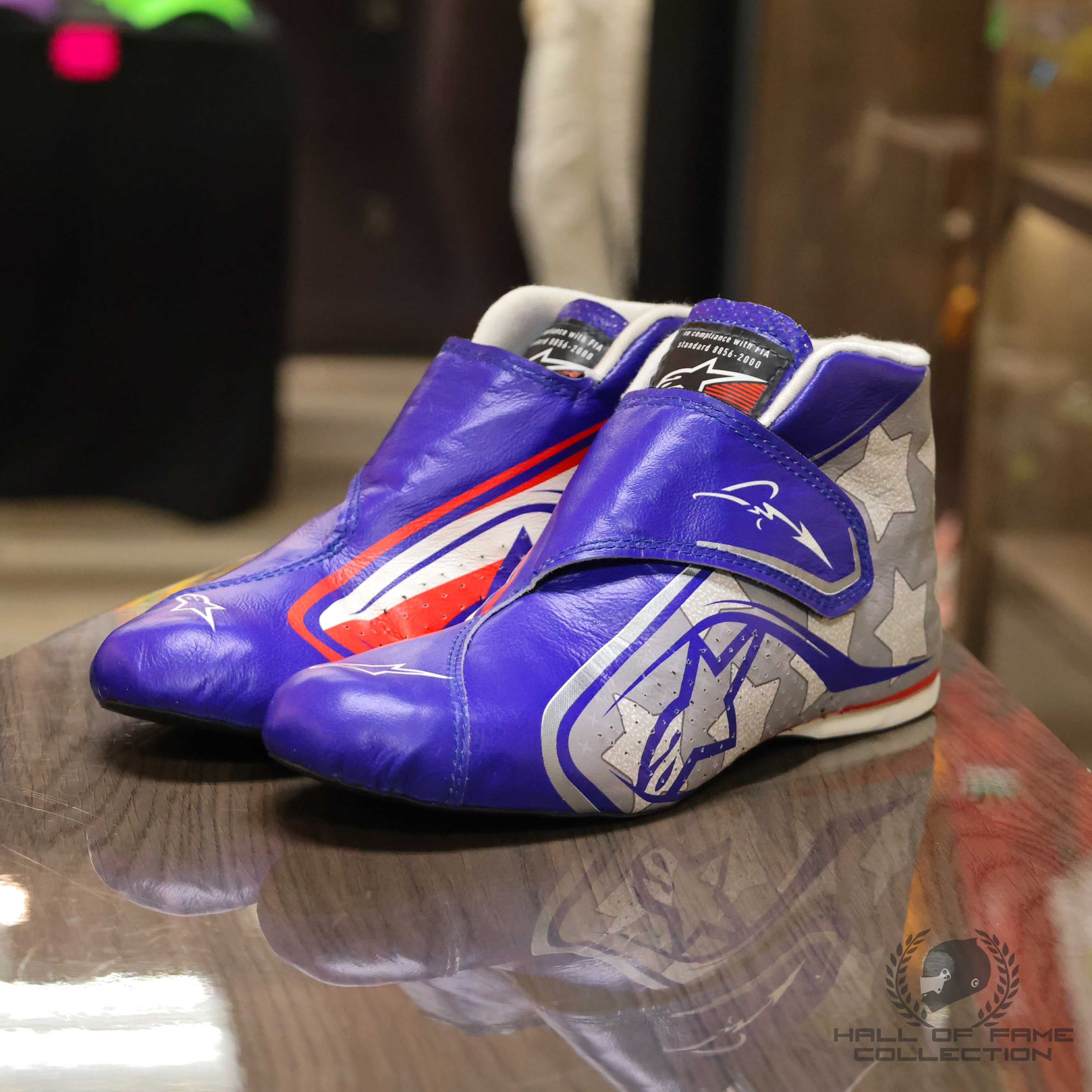 2018 Fernando Alonso US GP Special Used McLaren F1 Boots