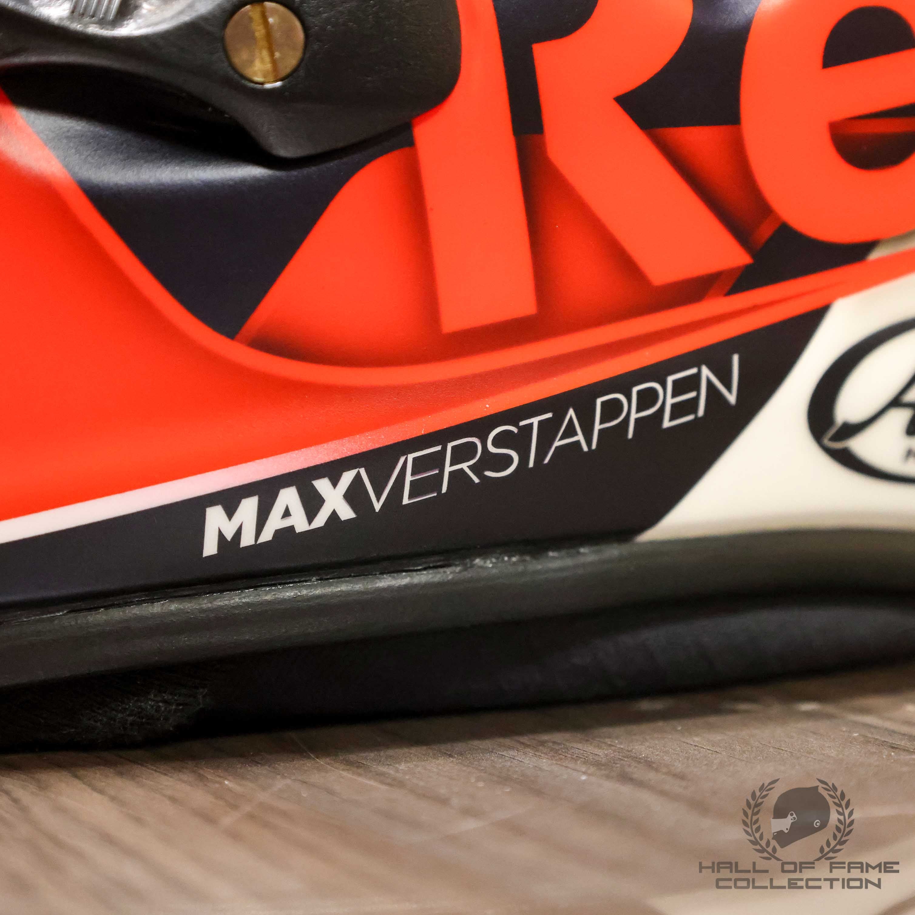 2018 Max Verstappen Signed Red Bull Racing Replica F1 Helmet