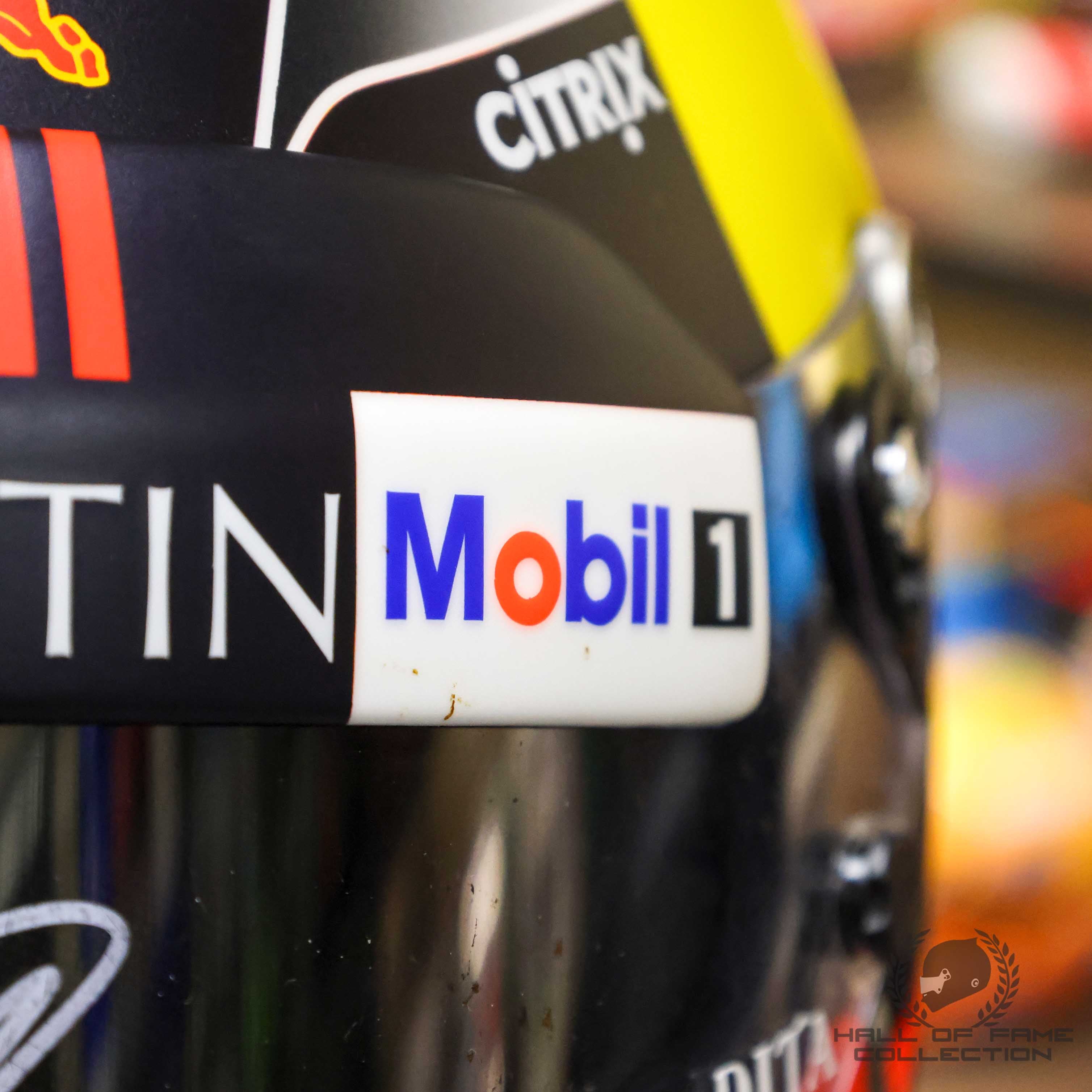 2018 Max Verstappen Signed Red Bull Racing Replica F1 Helmet