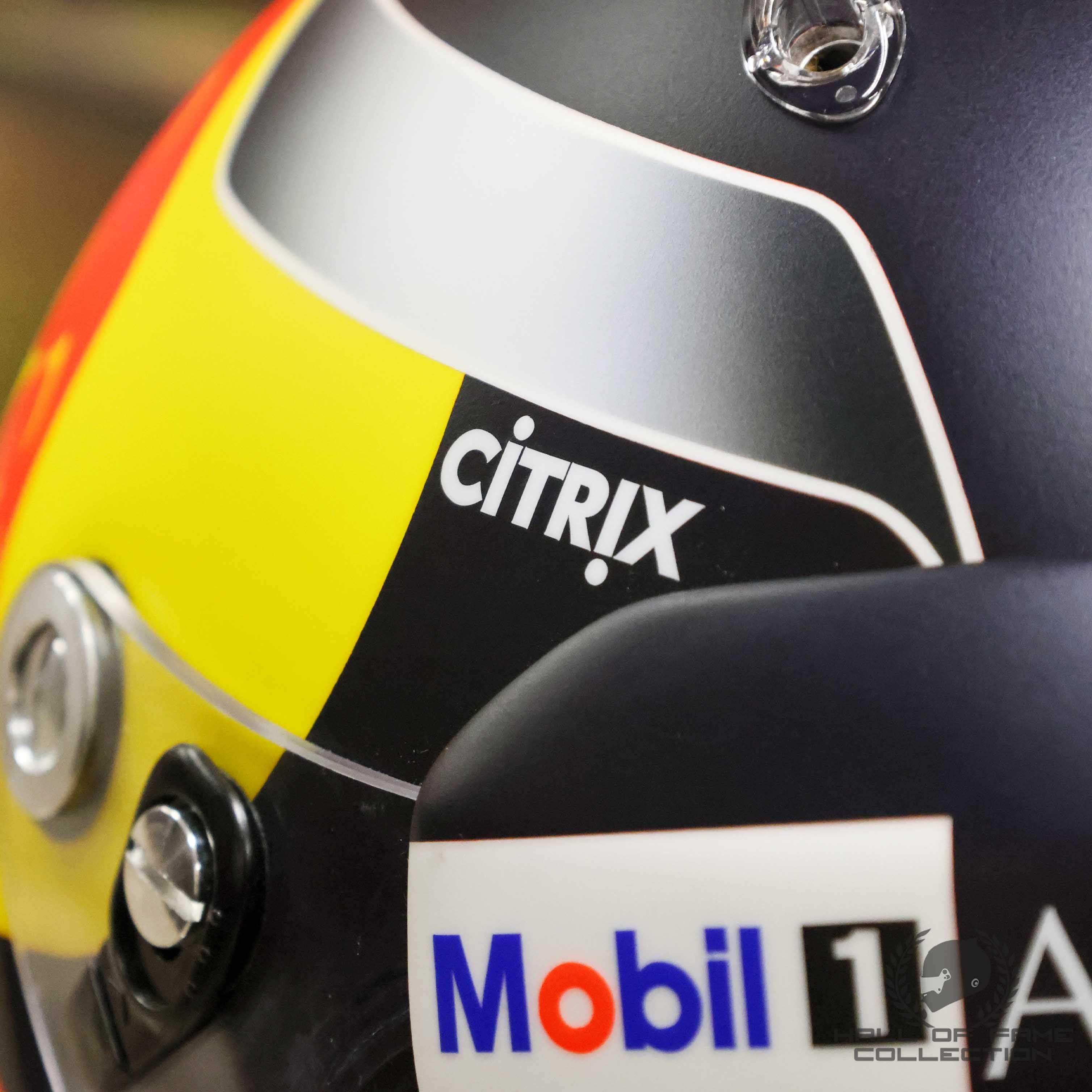 2018 Max Verstappen Signed Red Bull Racing Replica F1 Helmet