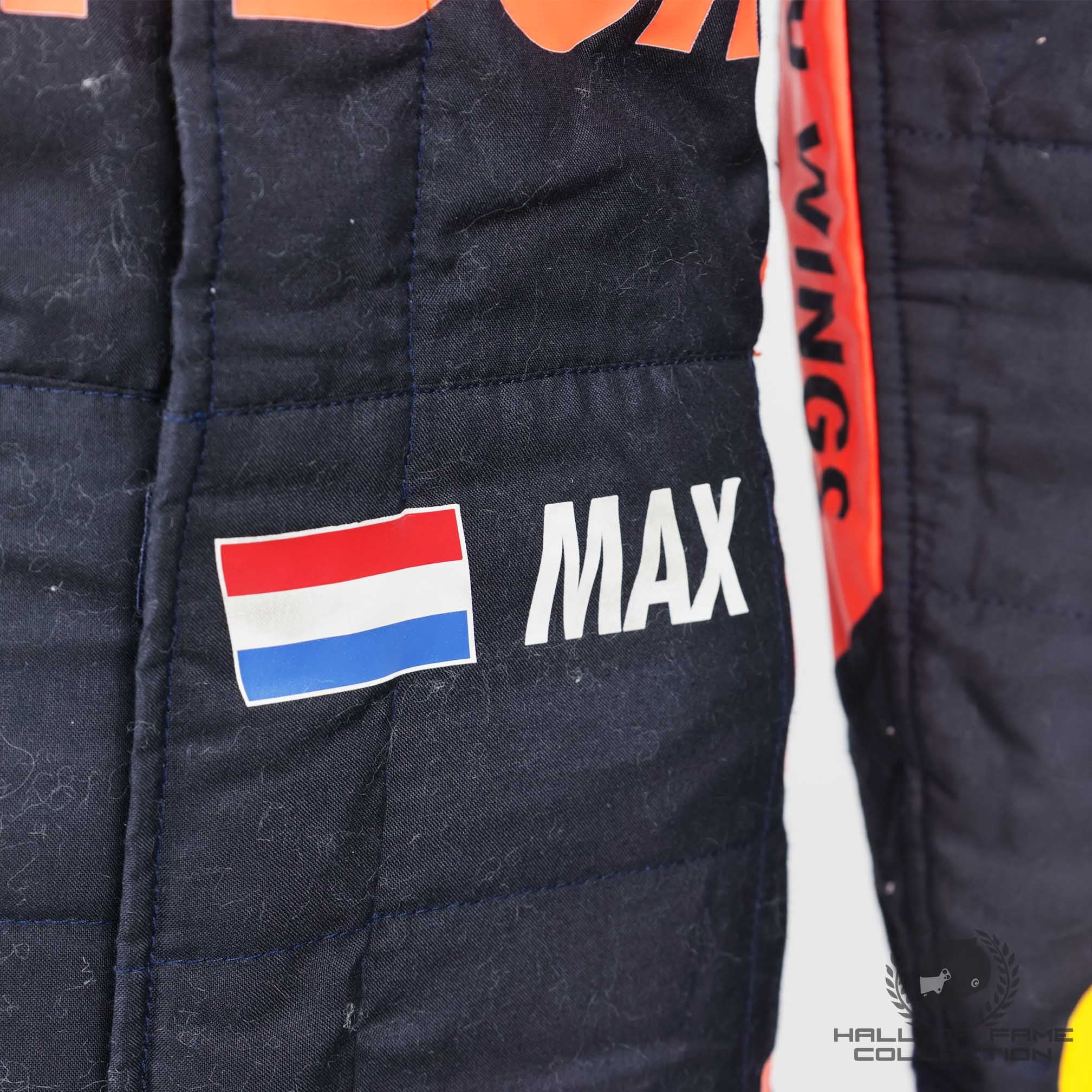 2018 Max Verstappen Azerbaijan GP Used Red Bull F1 Suit - LV