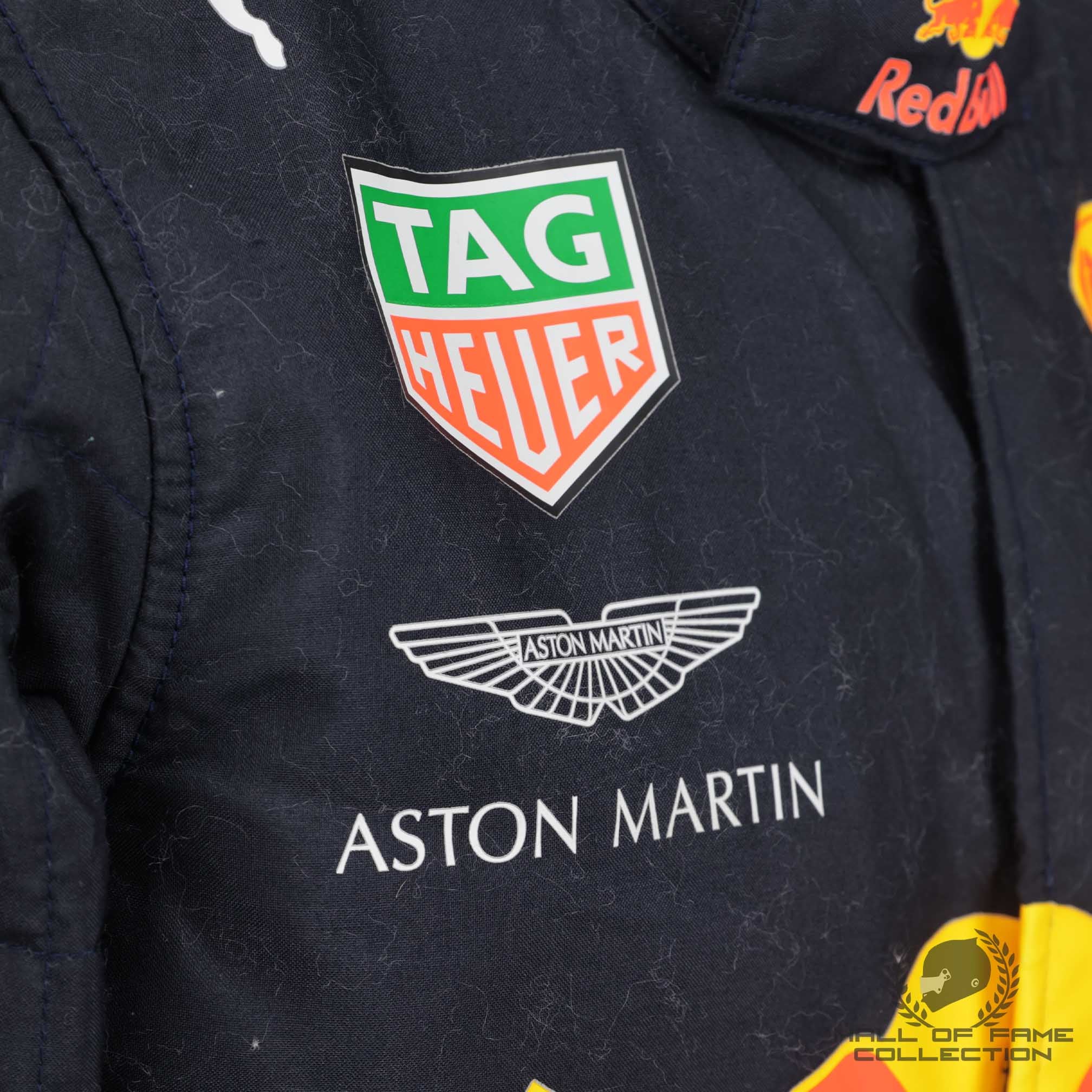 2018 Max Verstappen Azerbaijan GP Used Red Bull F1 Suit - LV