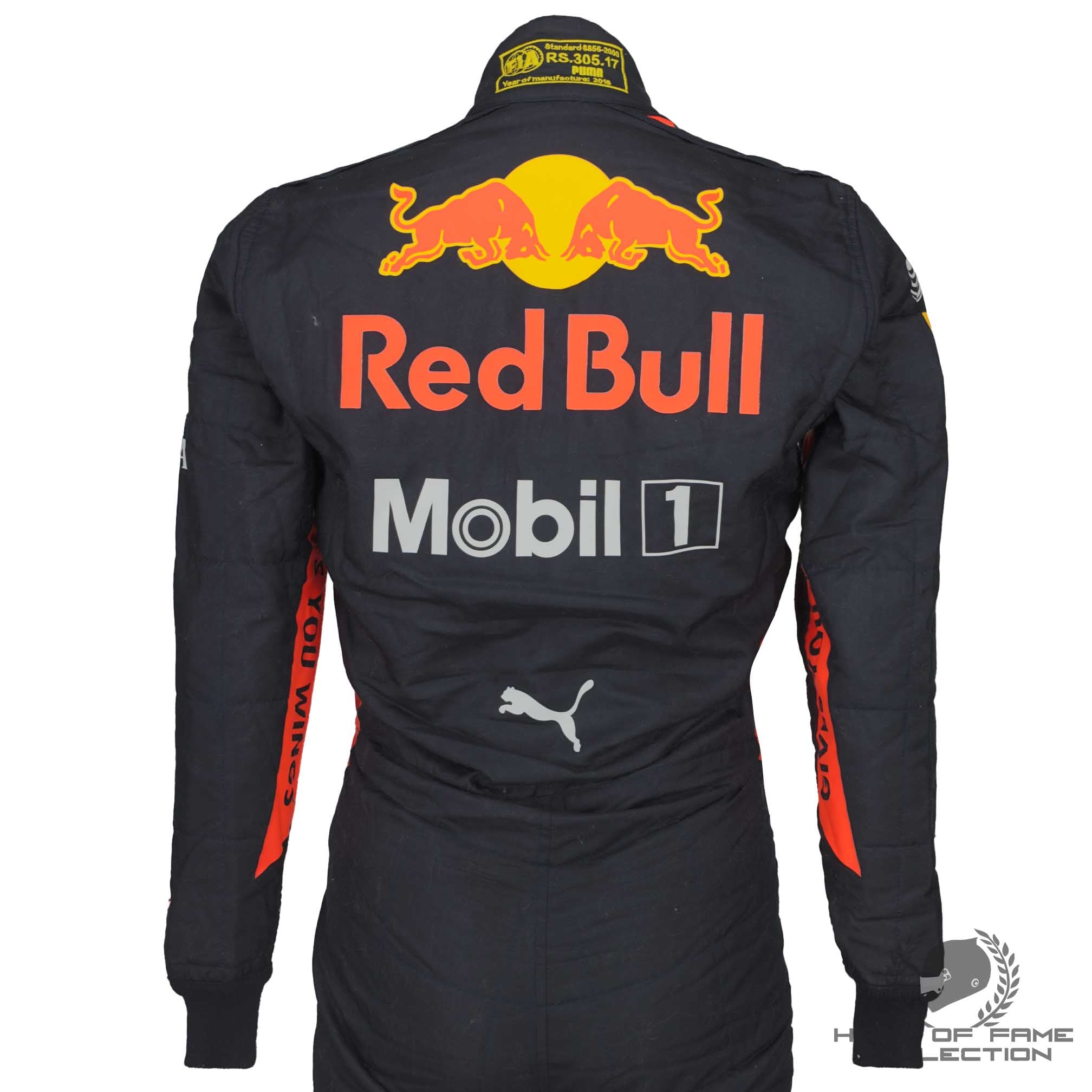 2018 Max Verstappen Azerbaijan GP Used Red Bull F1 Suit - LV