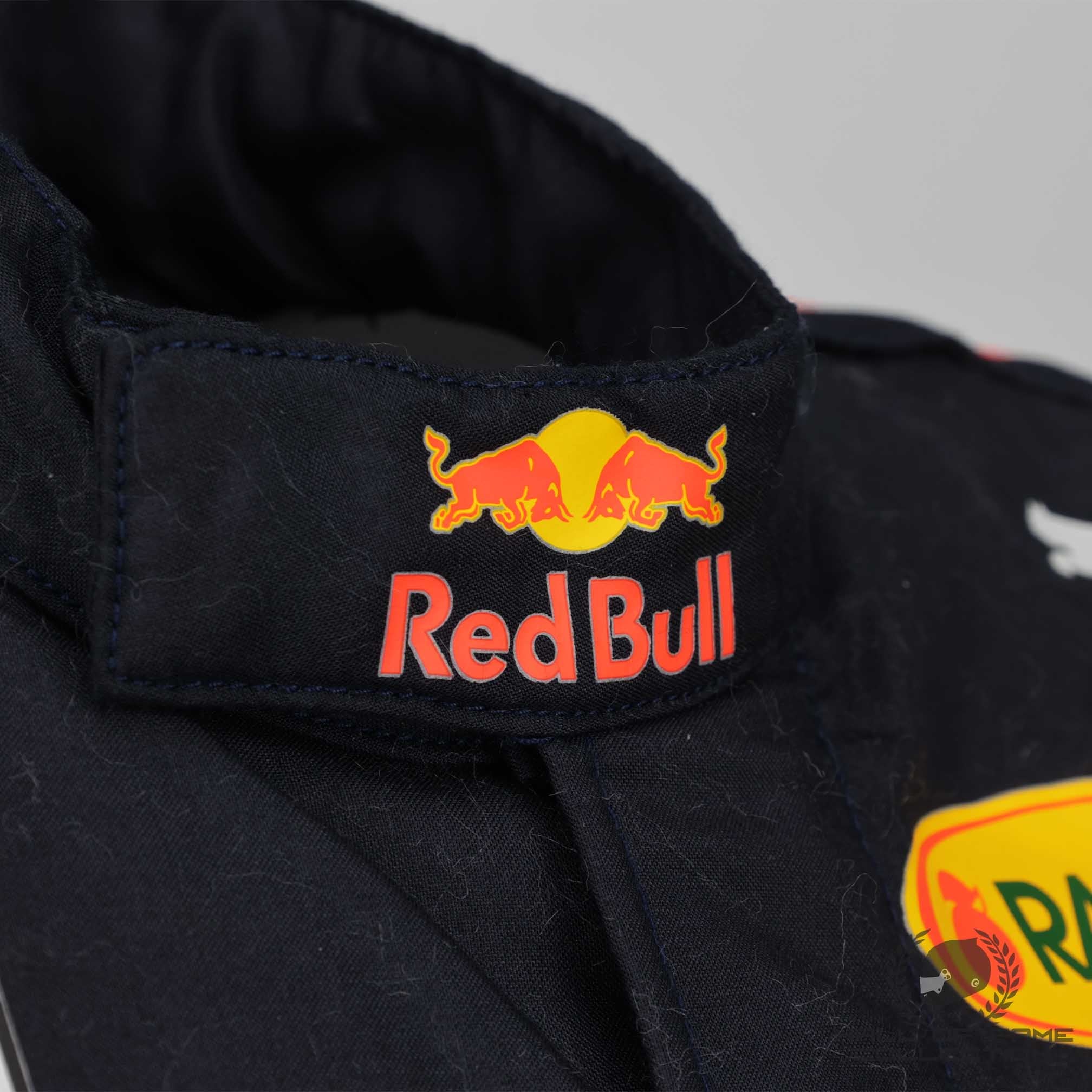 2018 Max Verstappen Azerbaijan GP Used Red Bull F1 Suit - LV