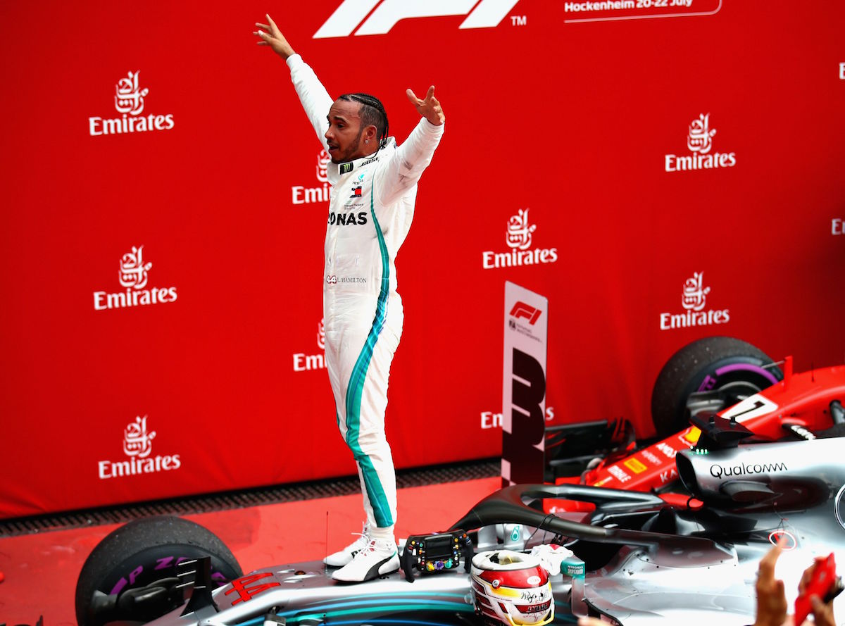 2018 Lewis Hamilton Limited Edition 9/18 5th World Championship Replica Mercedes F1 Helmet