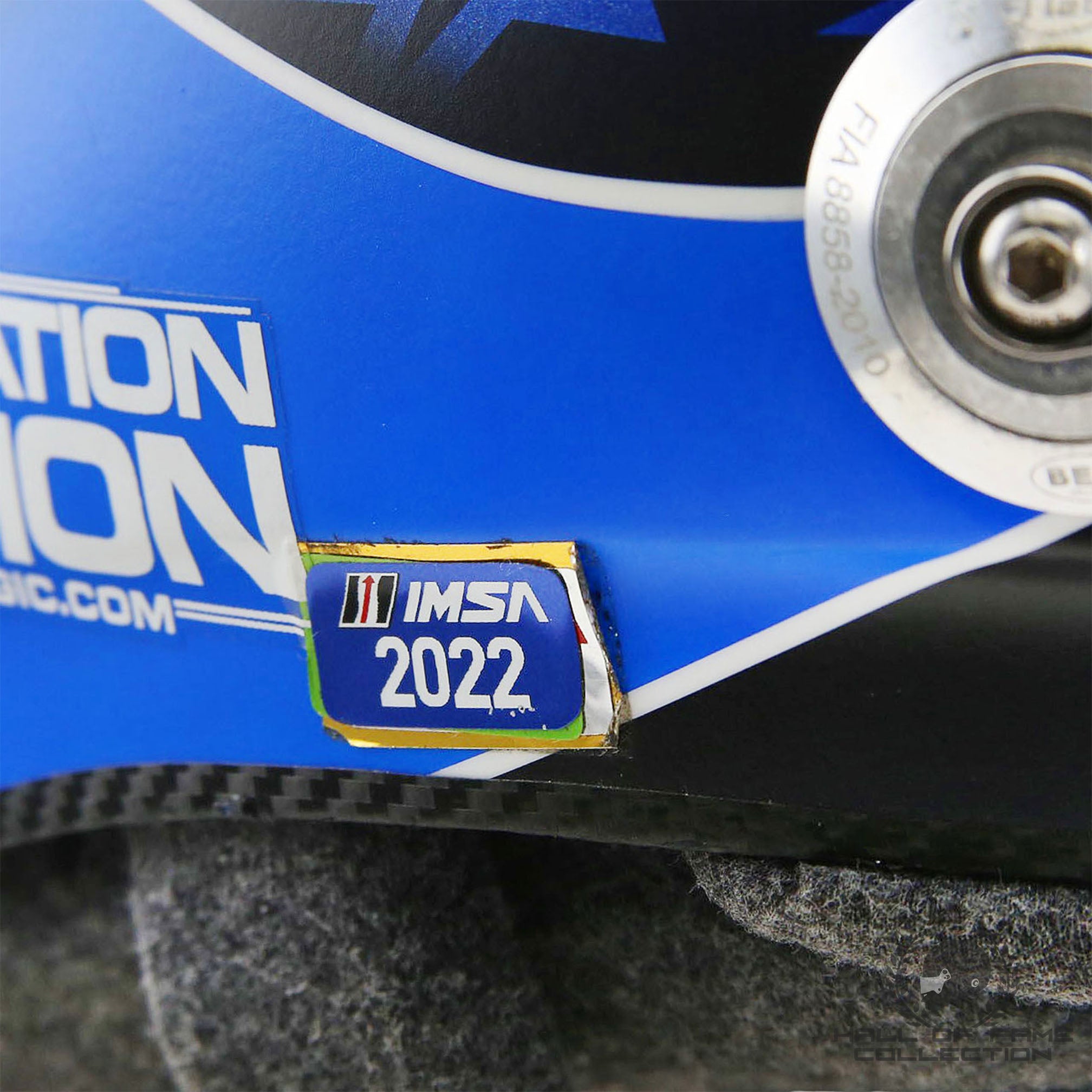 2019-2022 Colton Herta Race Used Double Win Rolex 24 BMW IMSA Helmet