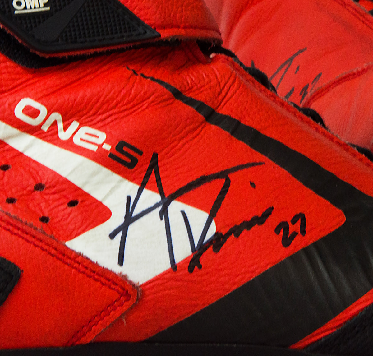 2019 Alexander Rossi Signed Race Winning Andretti Autosport Long Beach Grand Prix Boots