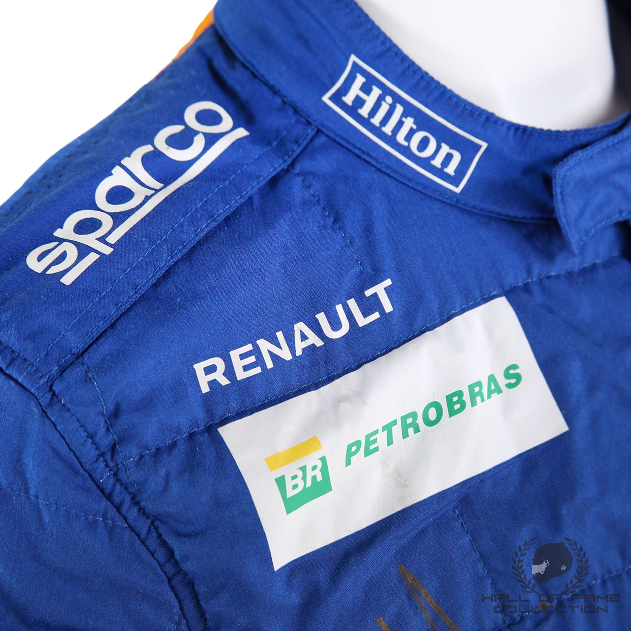 2019 Carlos Sainz Signed Race Used McLaren F1 Suit