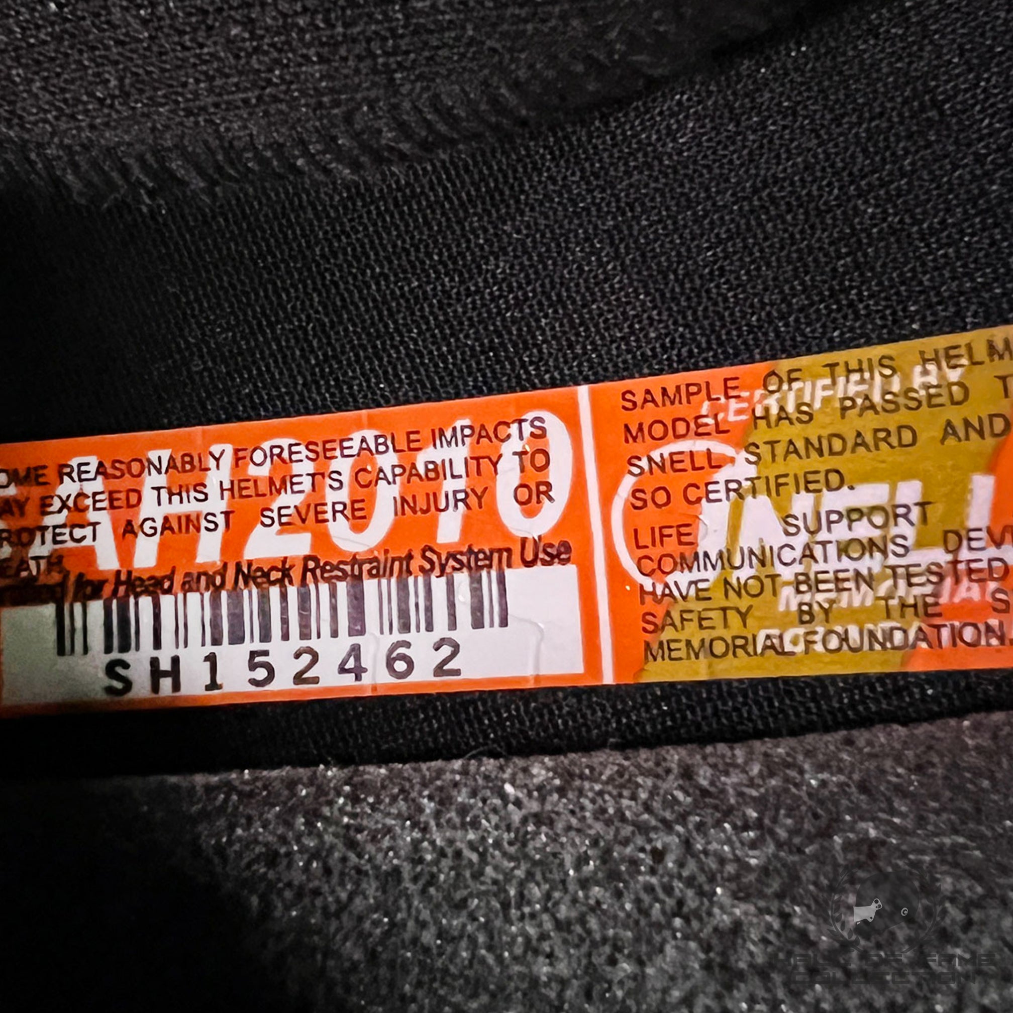 2019 Ed Jones Signed Indy 500 Used Ed Carpenter Racing Scuderia Corsa IndyCar Helmet