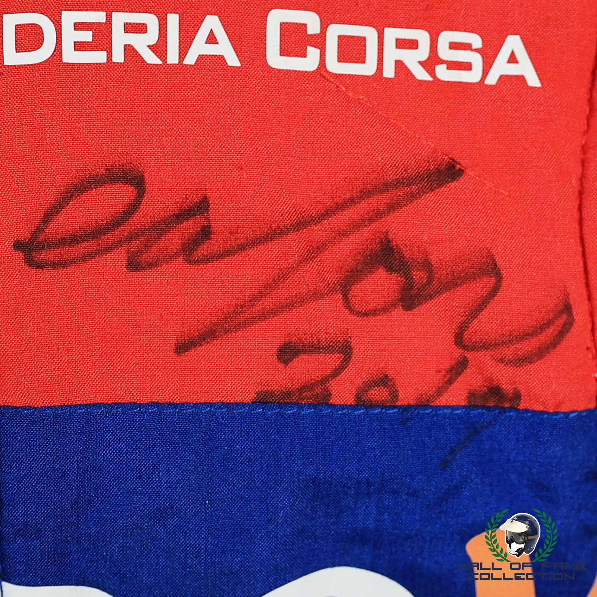 2019 Race Used Ed Jones Signed Flexbo Ed Carpenter Racing/Scuderia Corsa IndyCar Suit