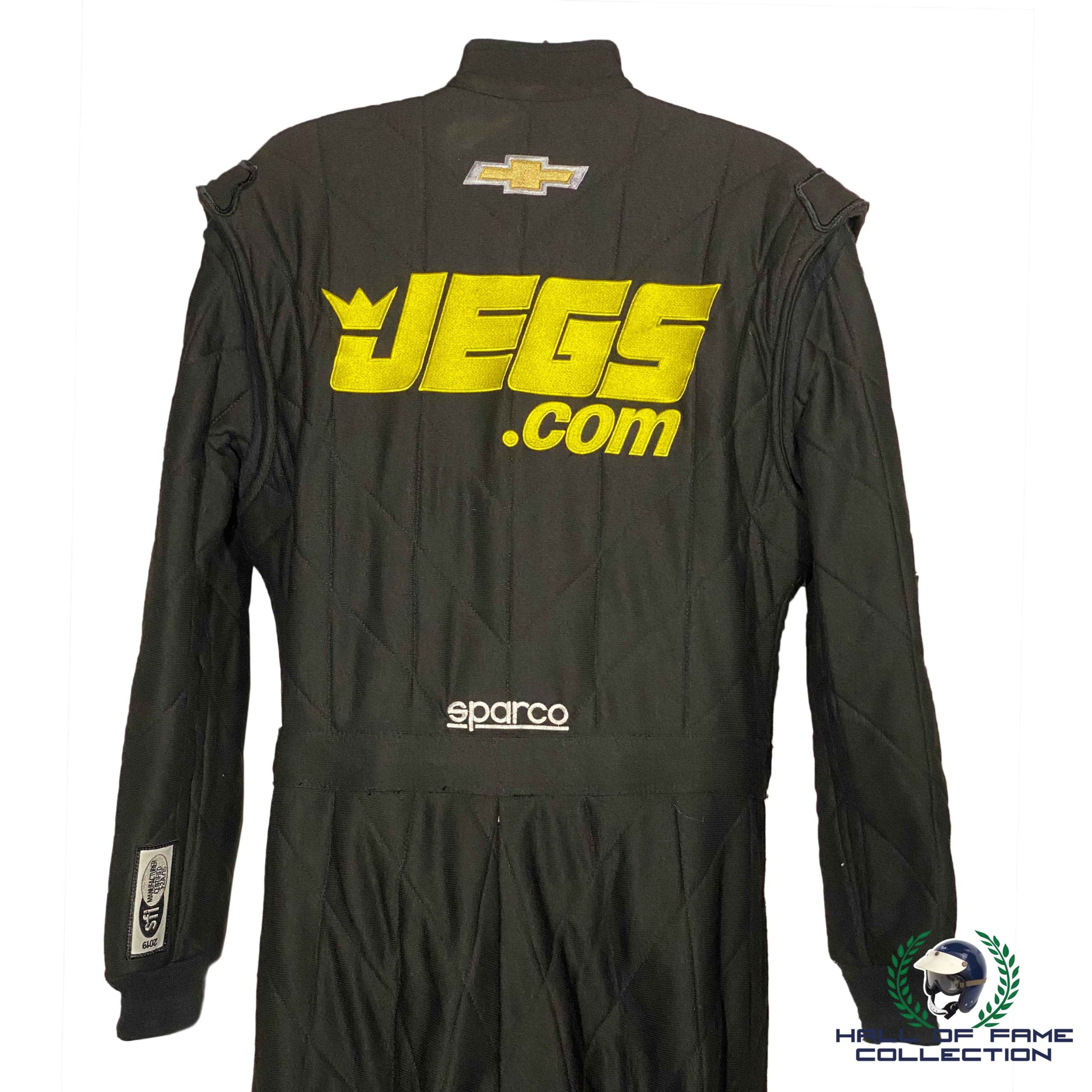 2019 Jeg Coughlin Jr. Signed Race Worn NHRA Drag Racing Suit