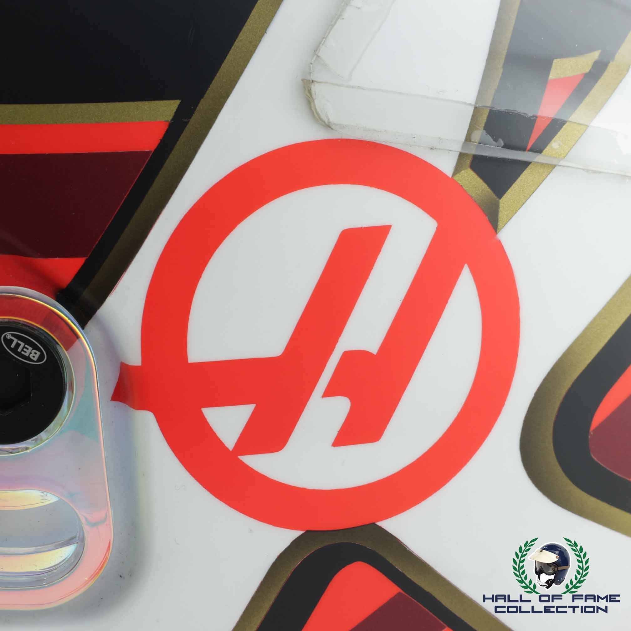 2019 Kevin Magnussen Italian GP Used Haas F1 Helmet
