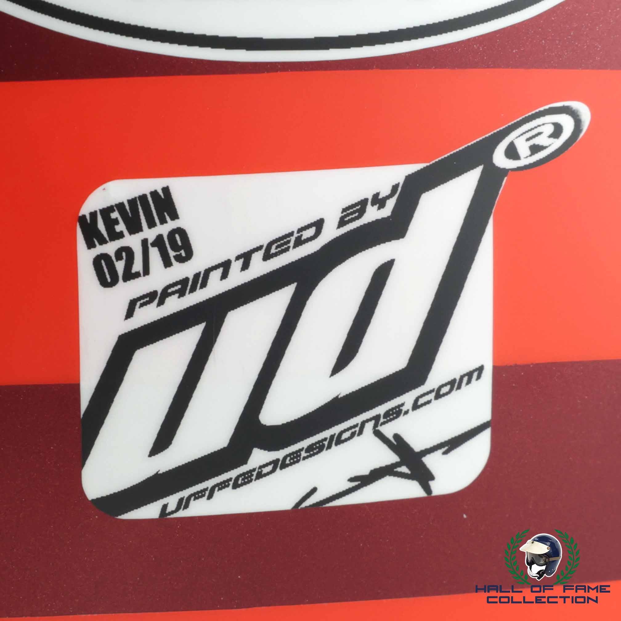 2019 Kevin Magnussen Italian GP Used Haas F1 Helmet