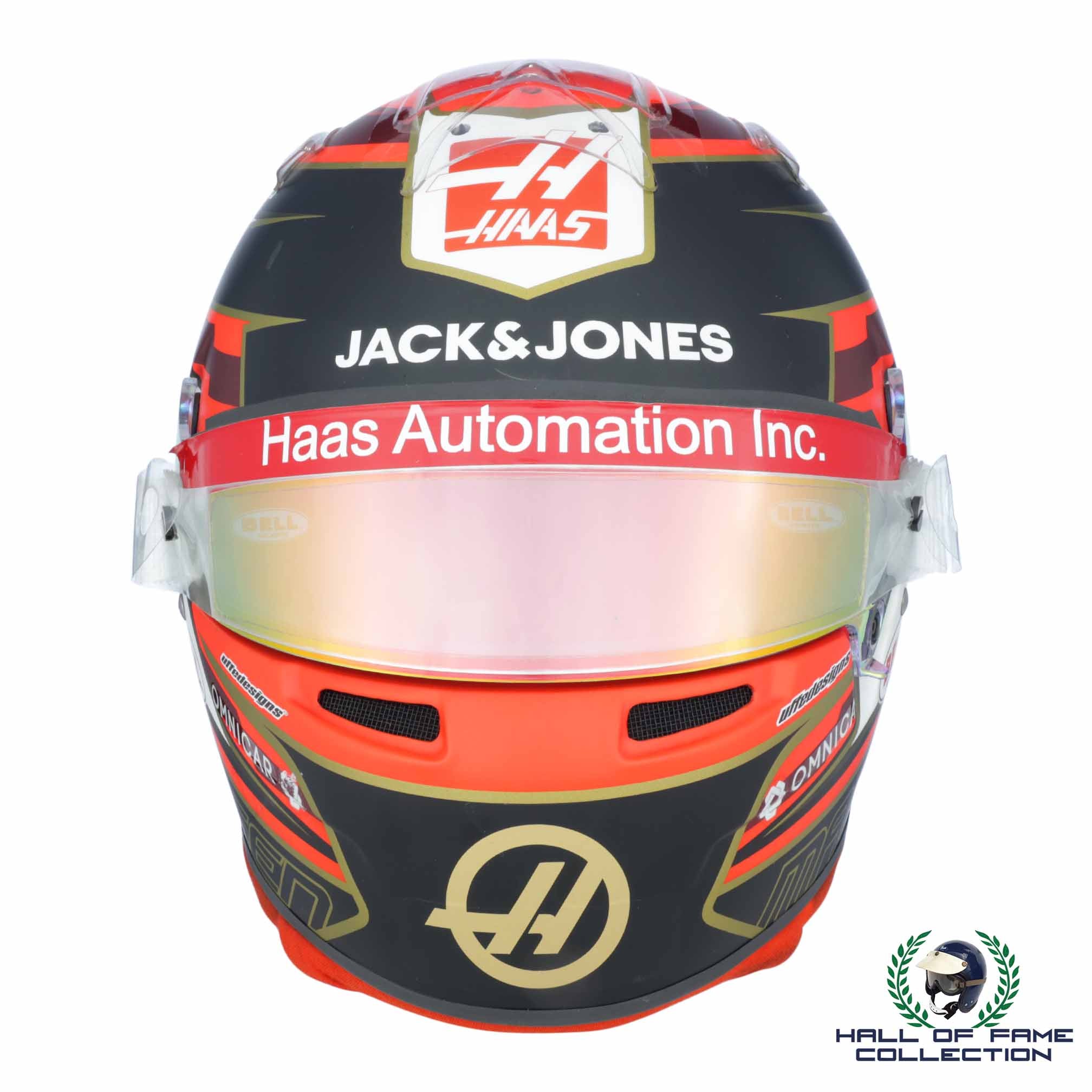 2019 Kevin Magnussen Italian GP Used Haas F1 Helmet
