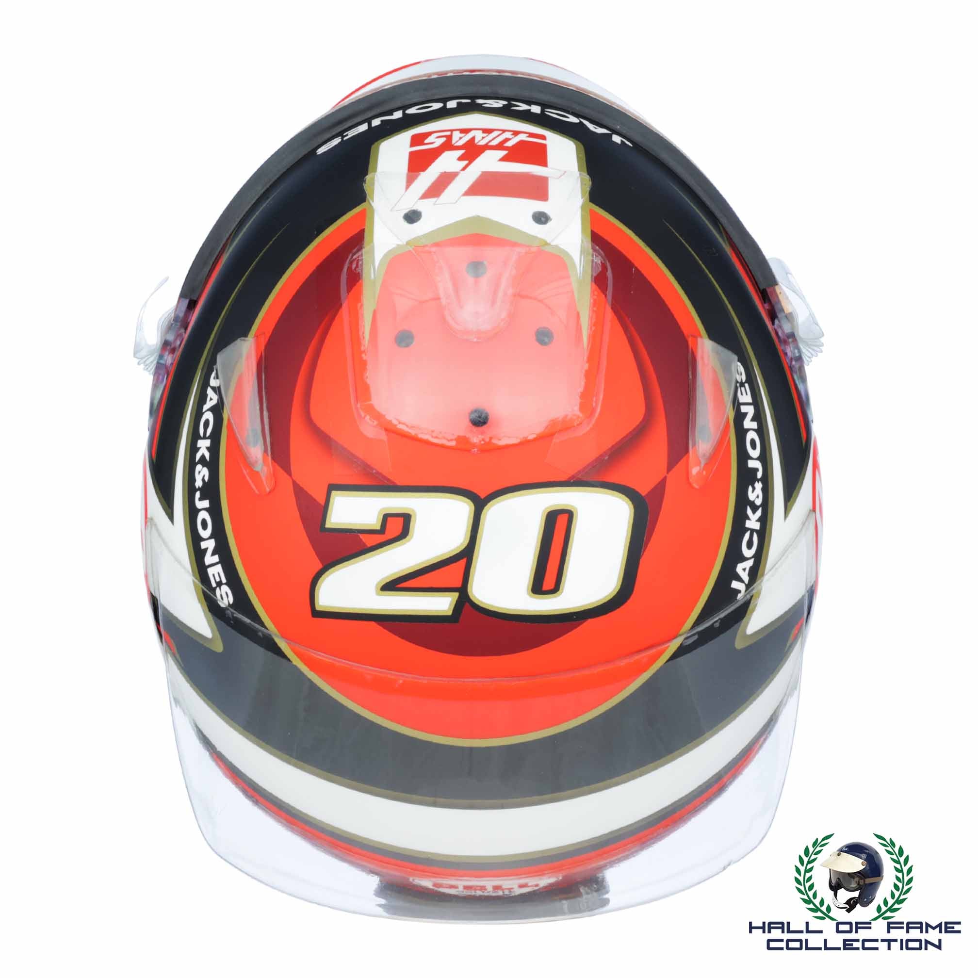 2019 Kevin Magnussen Italian GP Used Haas F1 Helmet