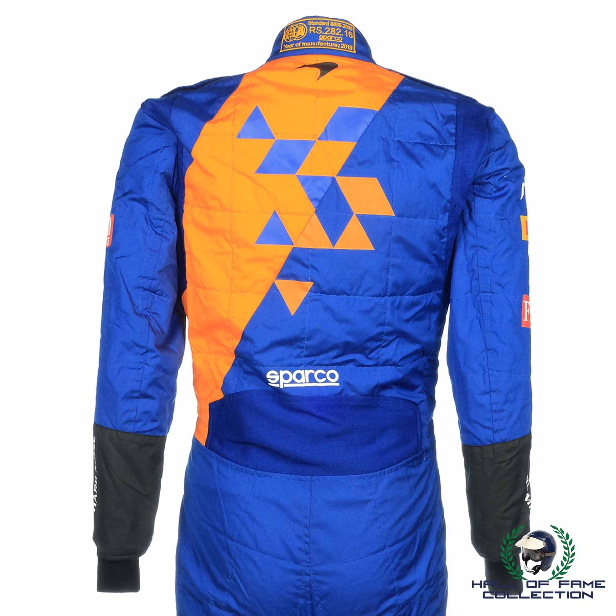 2019 Lando Norris Rookie Season Race Used McLaren F1 suit