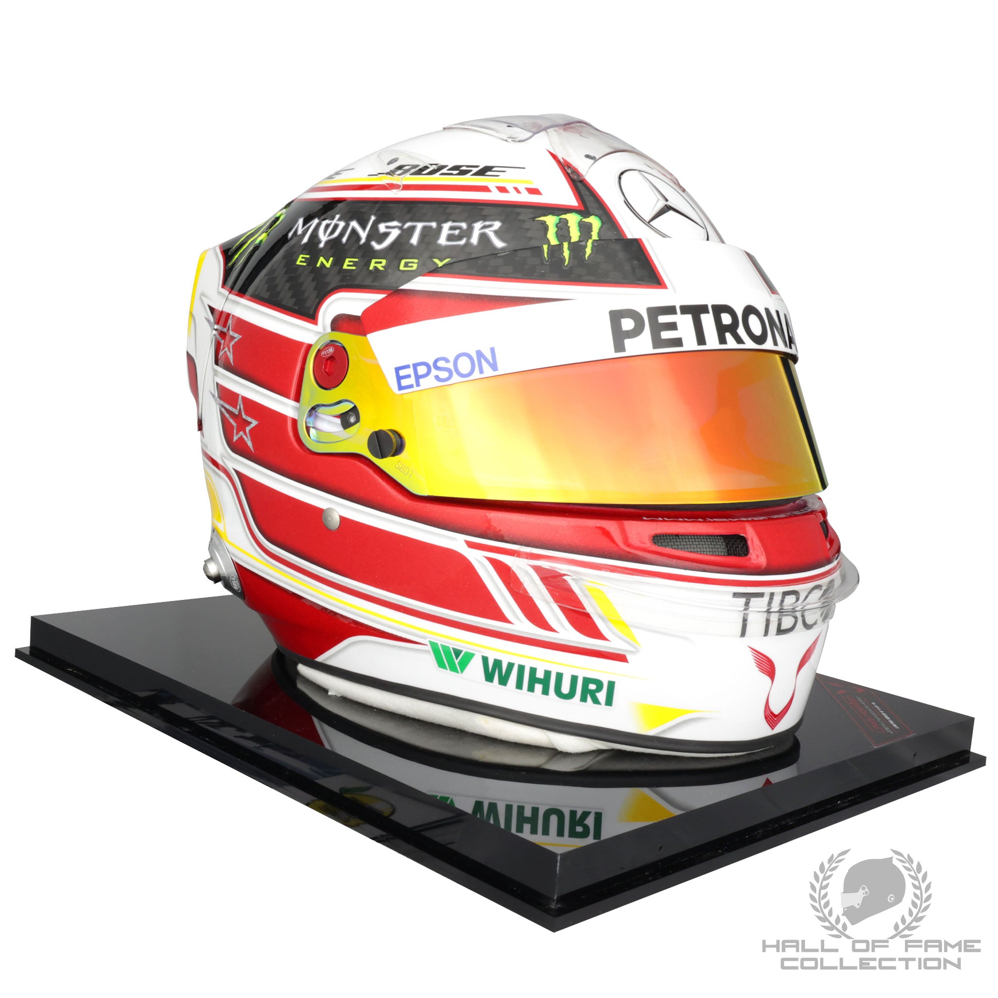 2018 Lewis Hamilton Limited Edition 9/18 5th World Championship Replica Mercedes F1 Helmet