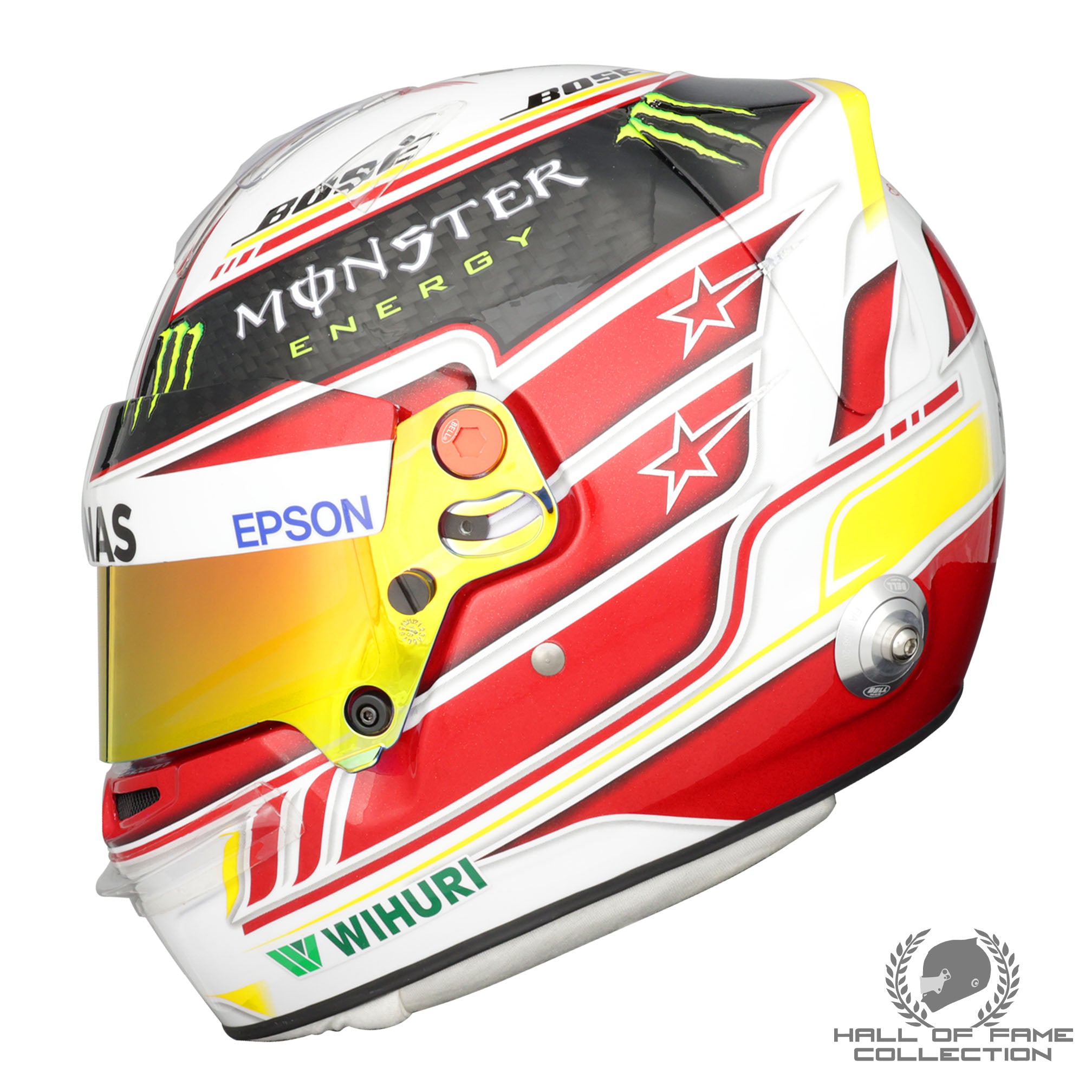 2018 Lewis Hamilton Limited Edition 9/18 5th World Championship Replica Mercedes F1 Helmet