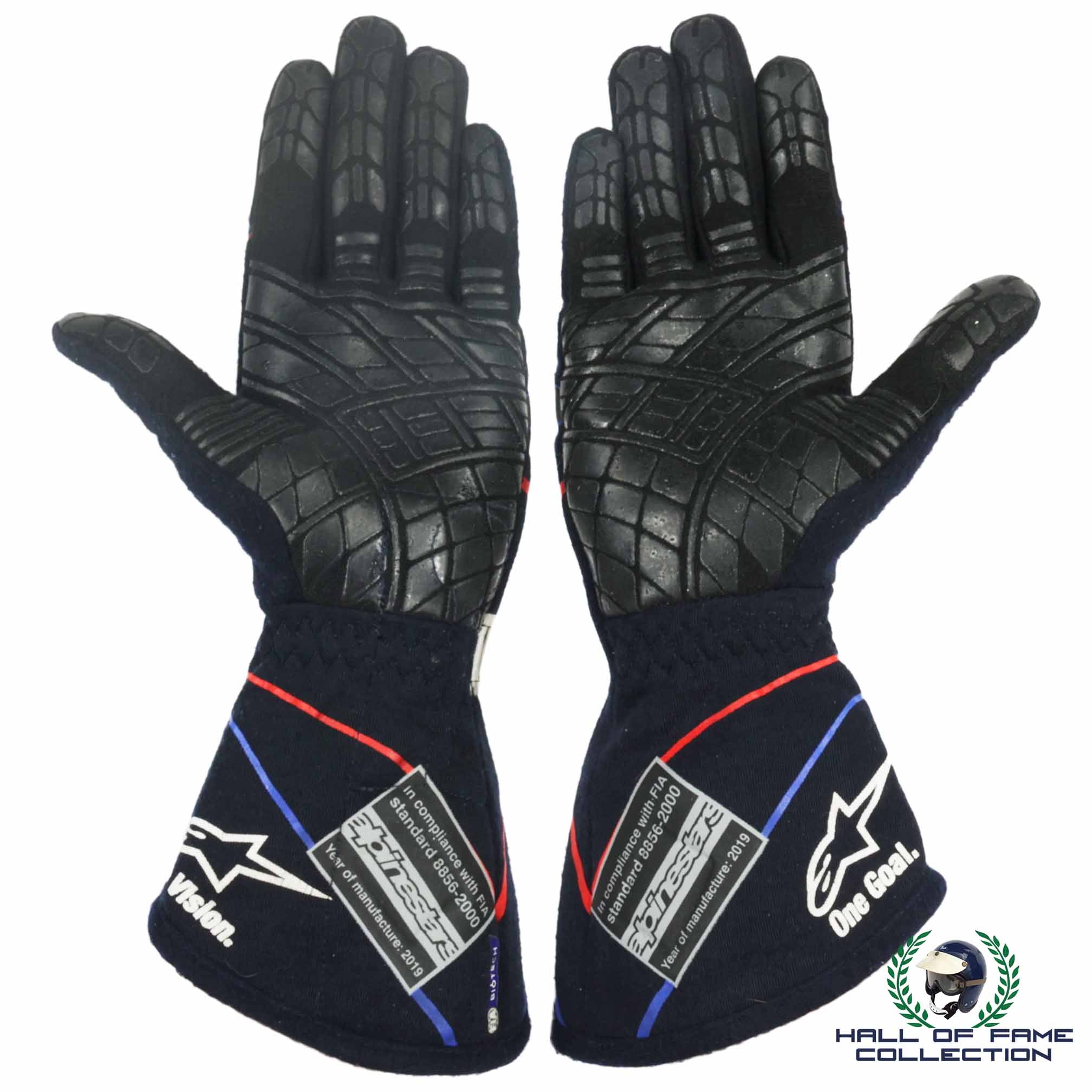2019 Pierre Gasly Signed Belgian GP Used Scuderia Toro Rosso F1 Gloves