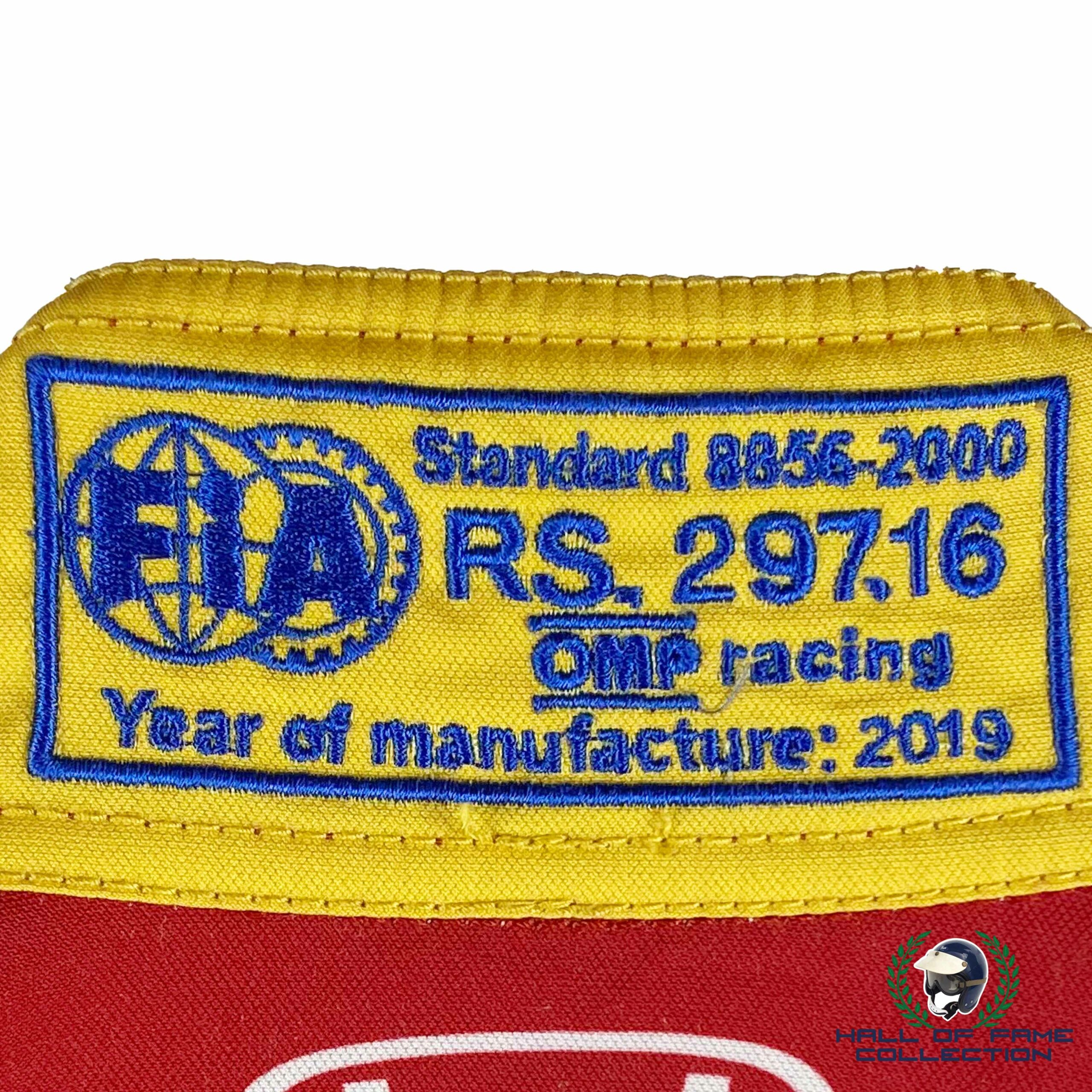 2019 Ryan Hunter-Reay Signed Mid-Ohio Used Andretti Autosport IndyCar Suit