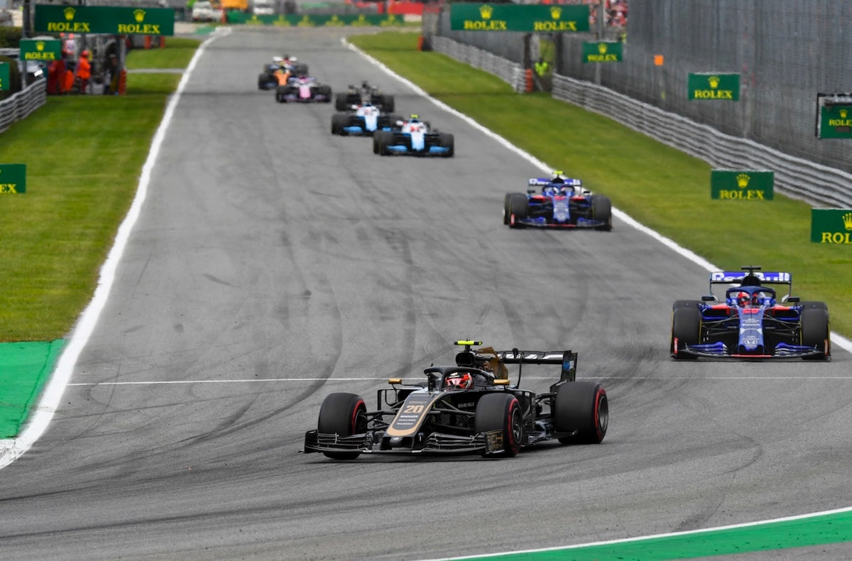 2019 Kevin Magnussen Italian GP Used Haas F1 Helmet