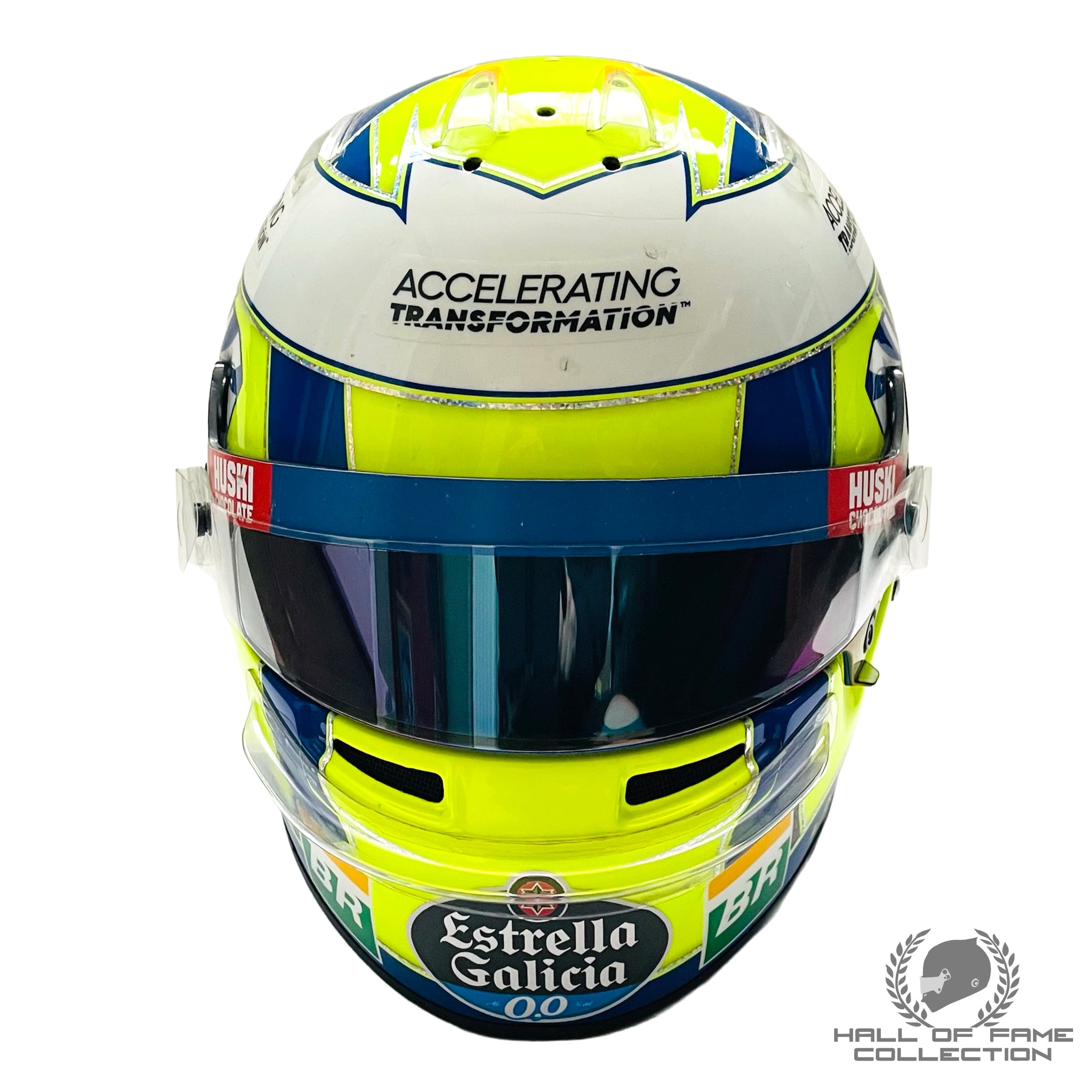 2019 Lando Norris Spanish Grand Prix Used McLaren F1 Helmet