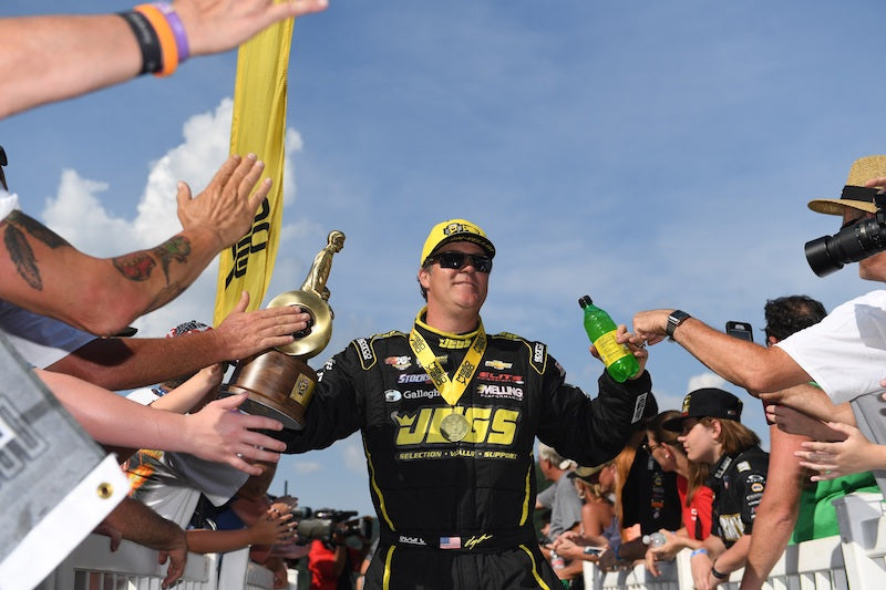 2019 Jeg Coughlin Jr. Signed Race Worn NHRA Drag Racing Suit