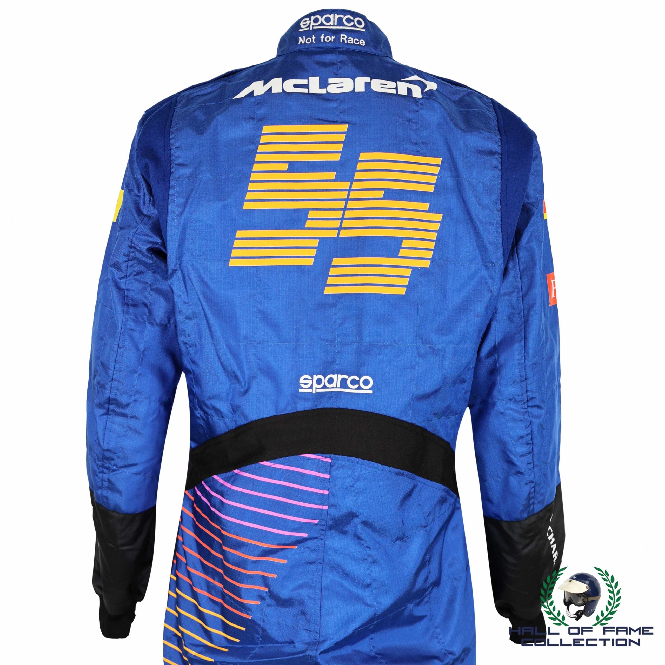 2020 Carlos Sainz Signed McLaren Promo Formula 1 Suit