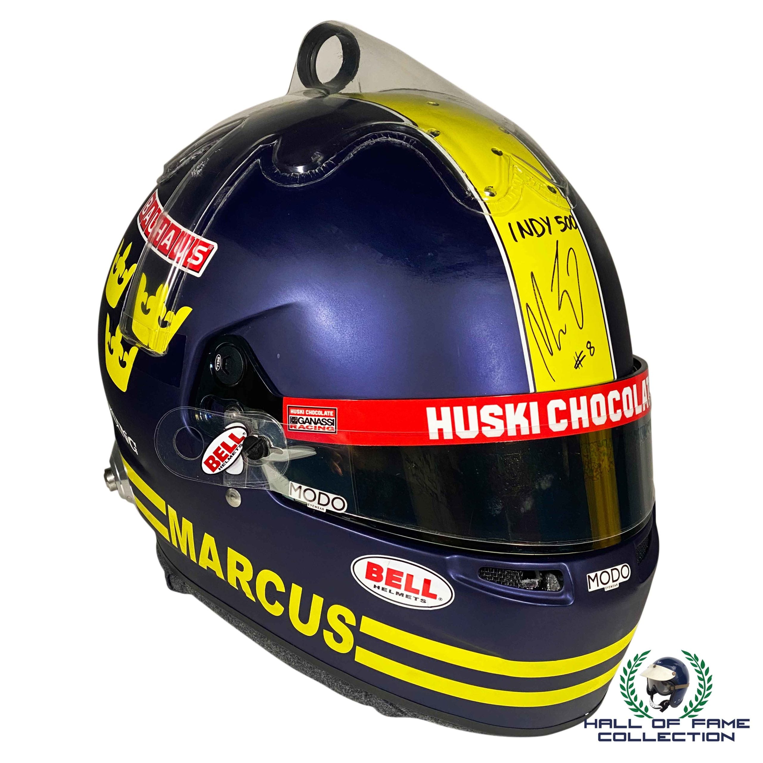 2020 Marcus Ericsson Signed Race Used Indy 500 Helmet, Suit, Nomex, Gloves And Boots Set