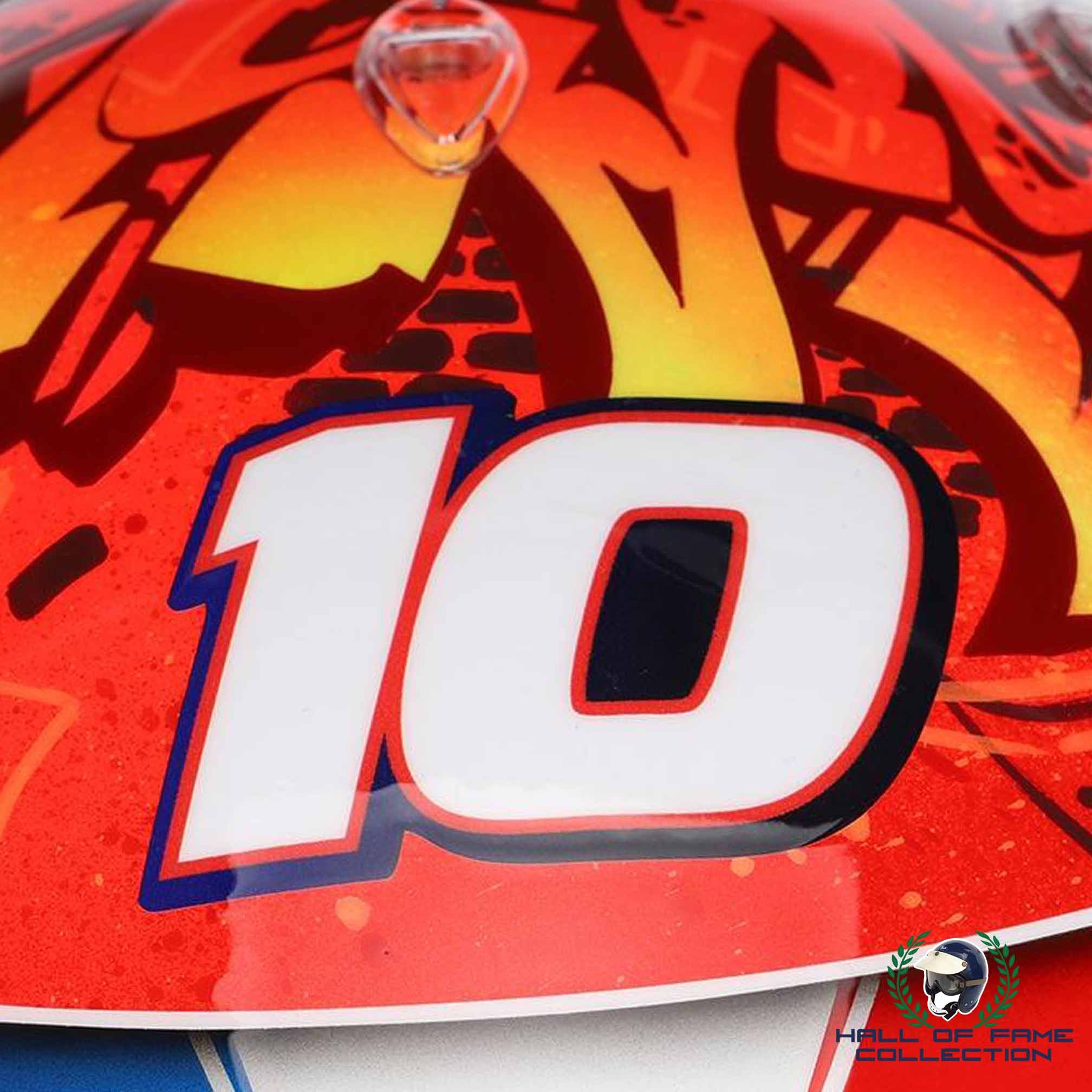 2020 Pierre Gasly Signed Italian GP Win Limited Edition Replica AlphaTauri F1 Helmet