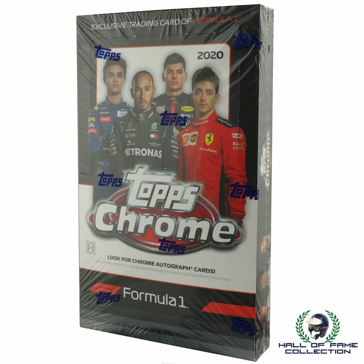 2020 Topps Chrome Formula 1 F1 Factory Sealed Hobby Box Hamilton / Verstappen Auto
