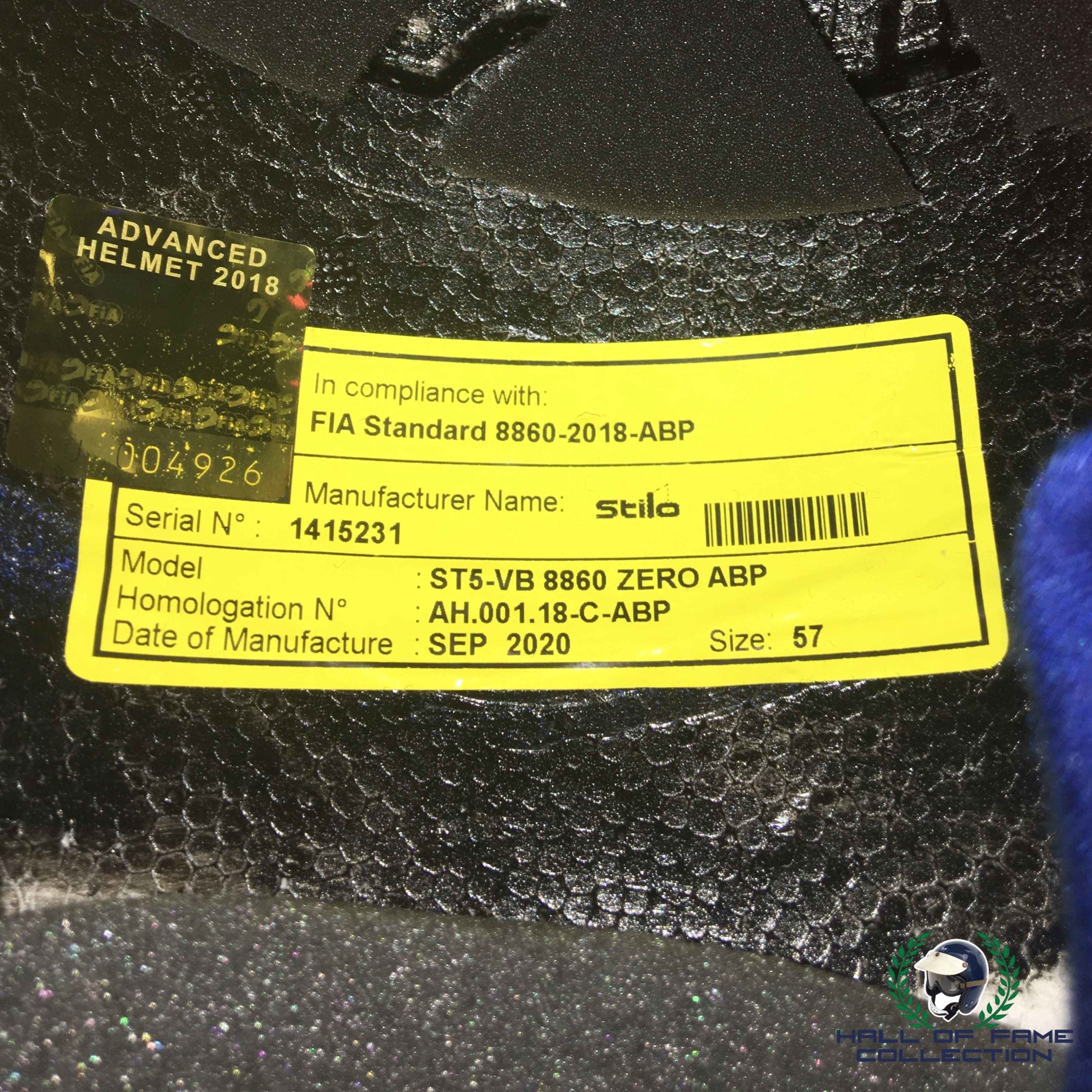 2020 Valtteri Bottas Signed Portuguese & Emilia Romagna GP Race Used AMG Mercedes Benz Stilo F1 Helmet