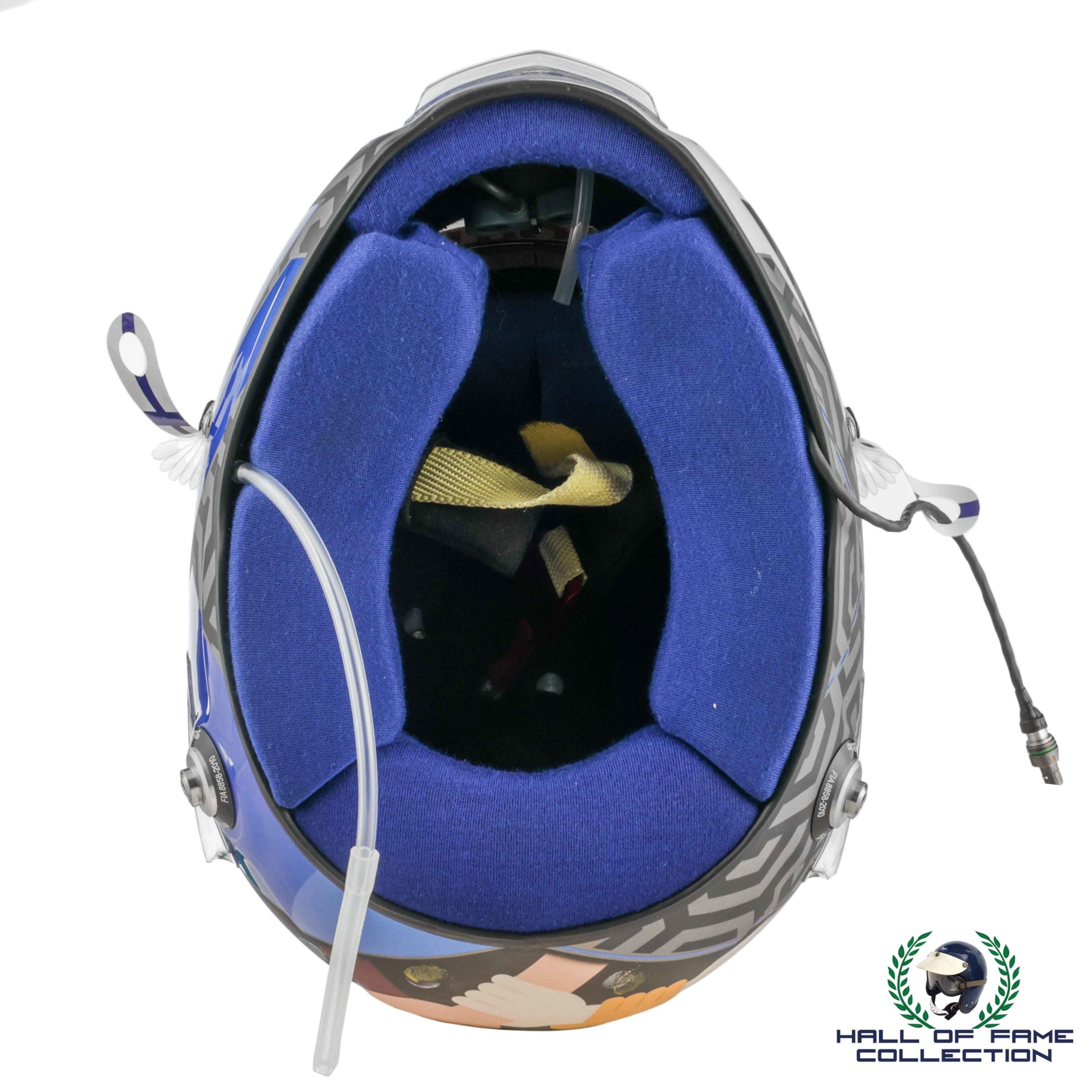 2020 Valtteri Bottas Signed Portuguese & Emilia Romagna GP Race Used AMG Mercedes Benz Stilo F1 Helmet