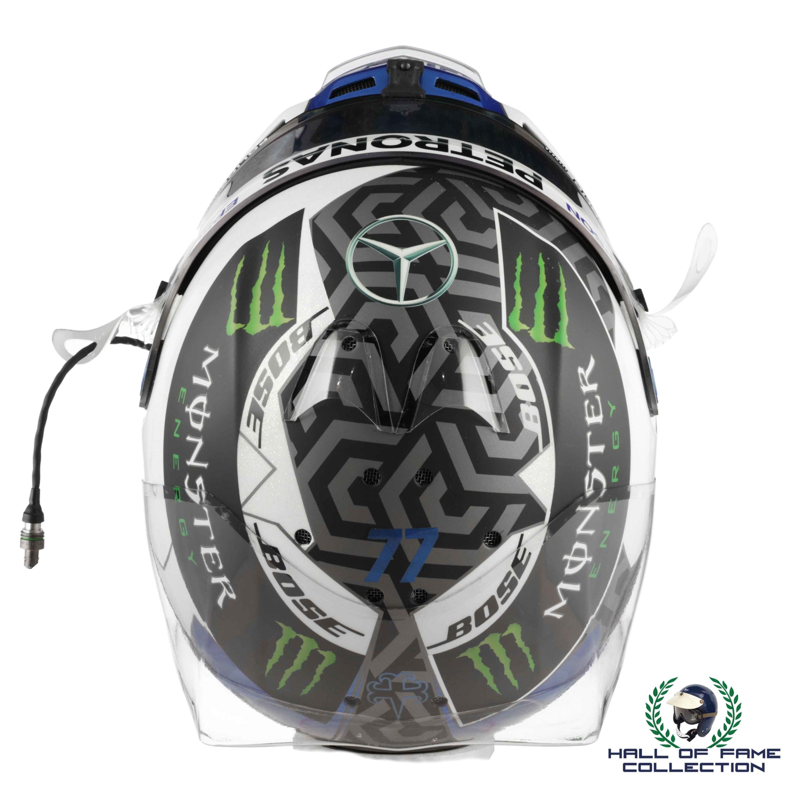 2020 Valtteri Bottas Signed Portuguese & Emilia Romagna GP Race Used AMG Mercedes Benz Stilo F1 Helmet