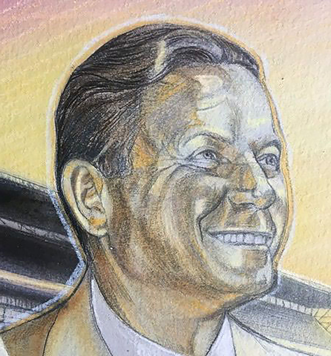 2020 Indianapolis 500 Original Alex Wakefield Program Cover Artwork