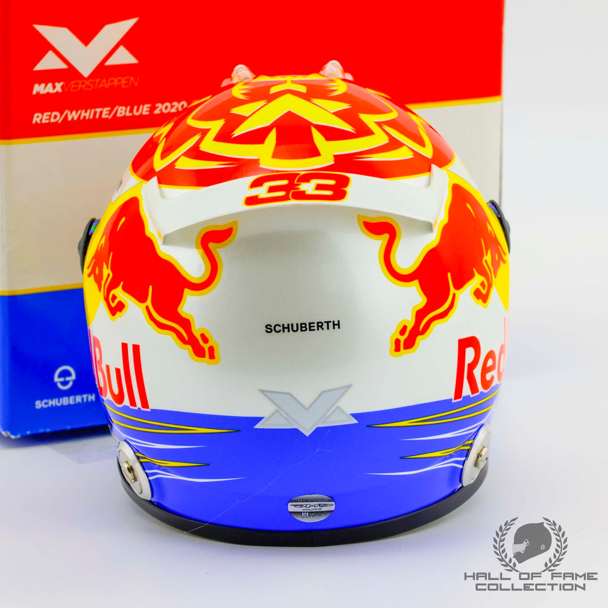 2020 Max Verstappen Signed Austrian GP Red Bull Racing 1:2 Scale F1 Helmet