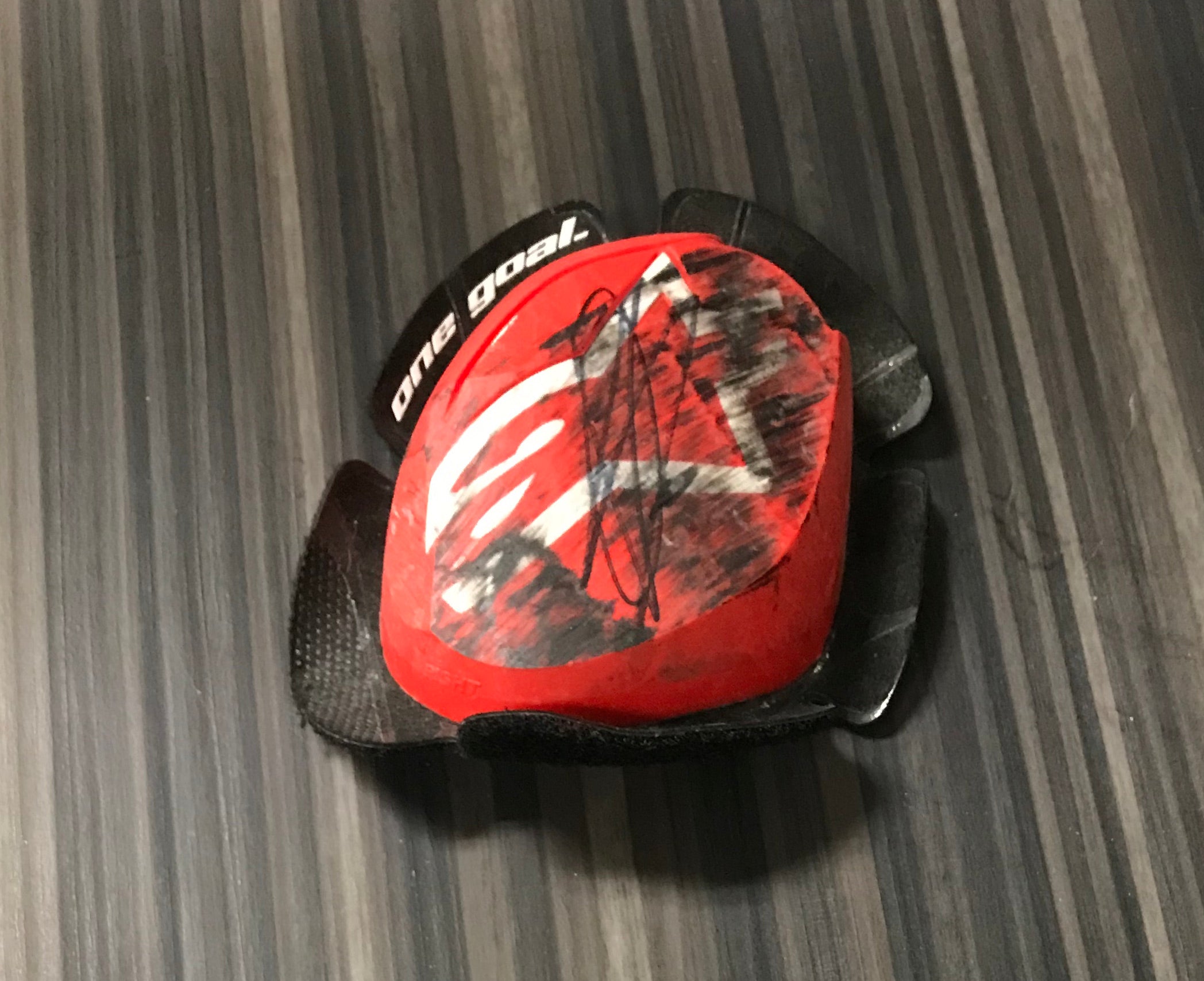 2019 Fabio Quartararo Signed Race Used Rookie Yamaha Alpinestars MotoGp Slider
