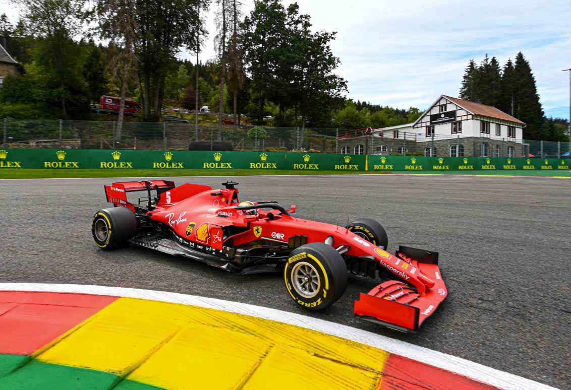 2020 Vettel / Leclerc Race Used Scuderia Ferrari SF1000 F1 Rod