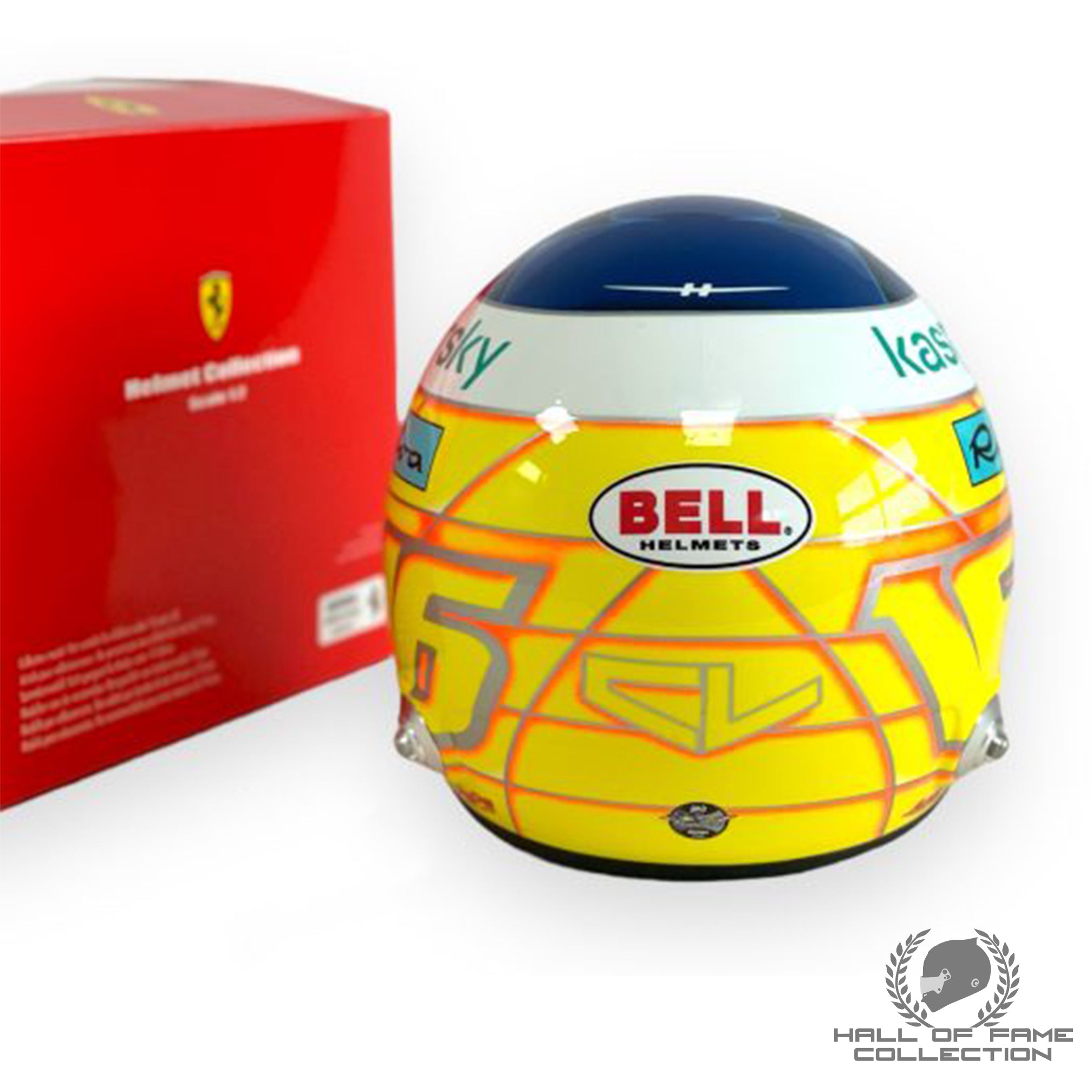 2021 Charles Leclerc 1/2 Scale Bell French GP Scuderia Ferrari F1 Helmet