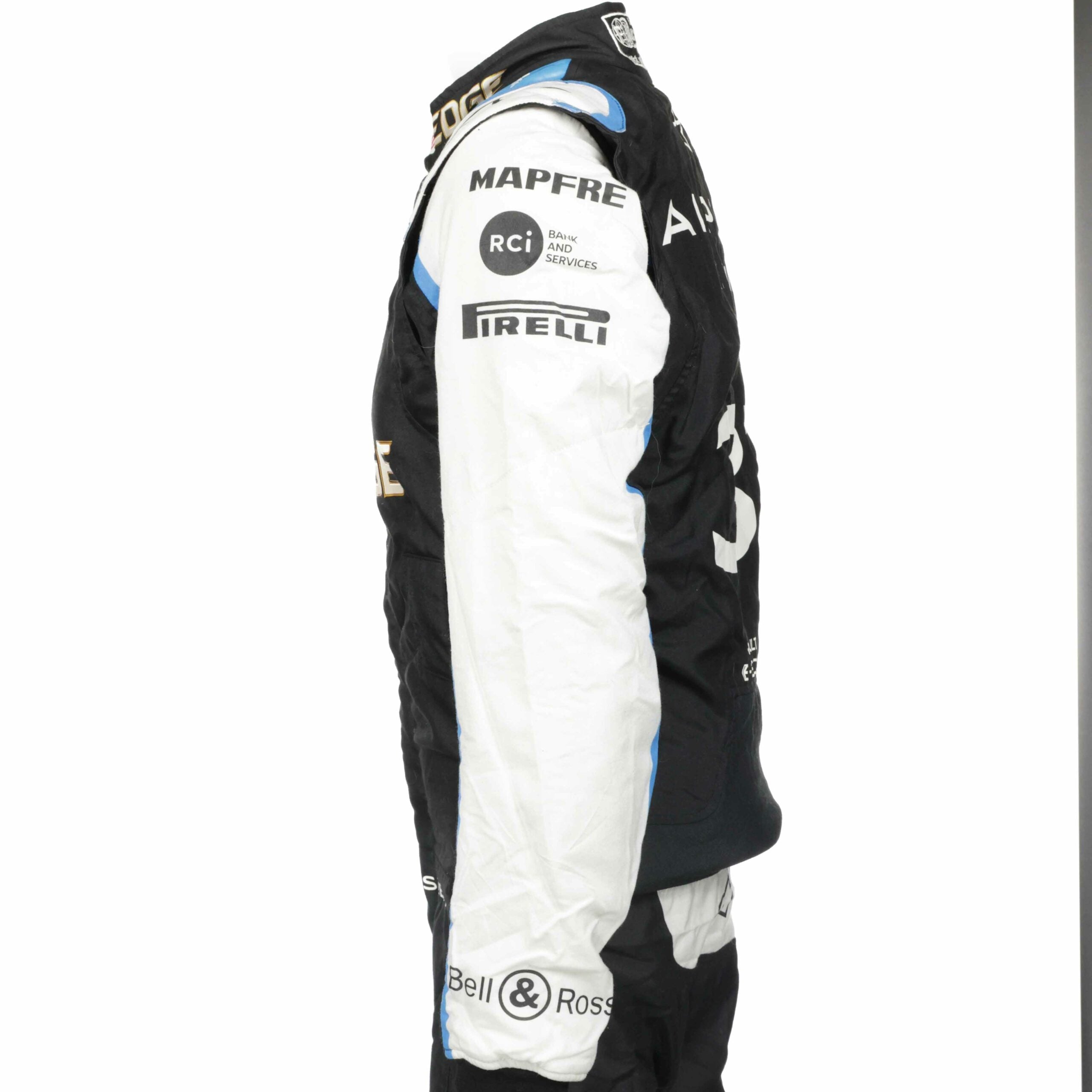 2021 Esteban Ocon Race Used Alpine Formula 1 Suit