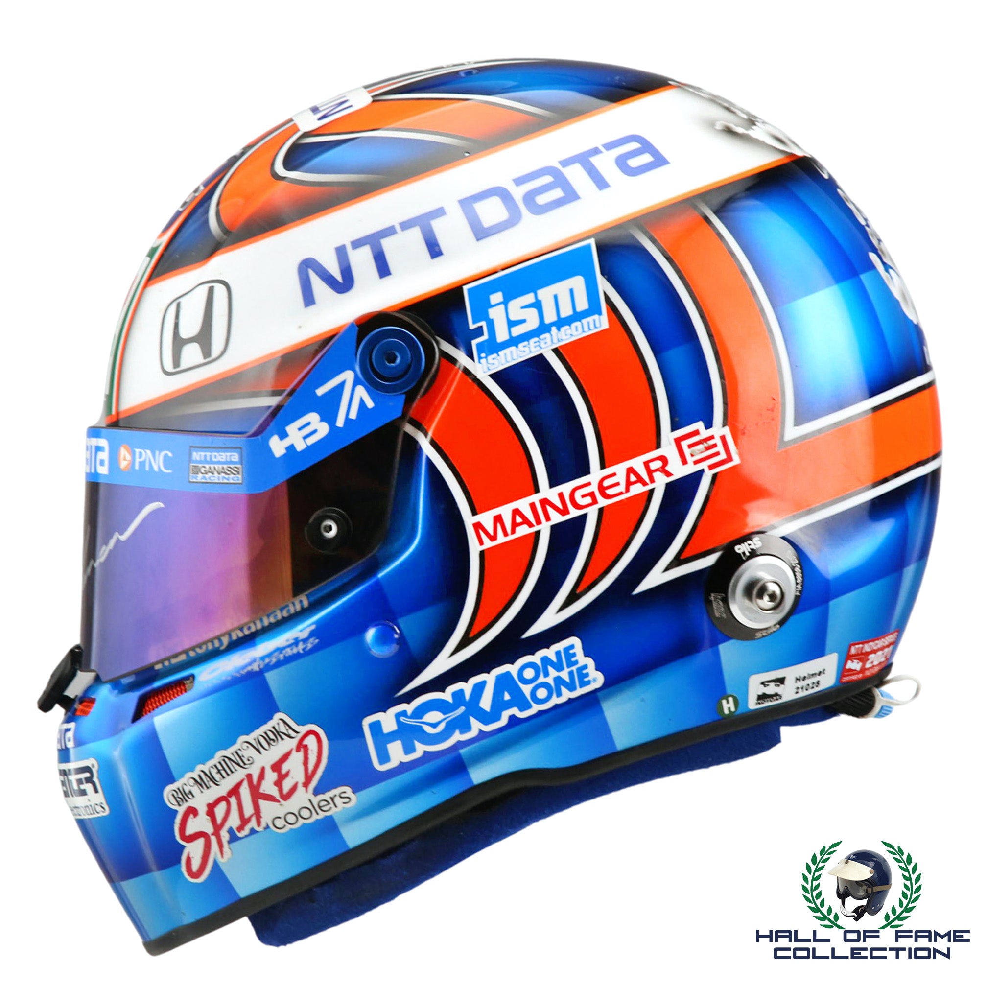 2021 Tony Kanaan Signed Gateway Race Used Chip Ganassi Racing Stilo IndyCar Helmet