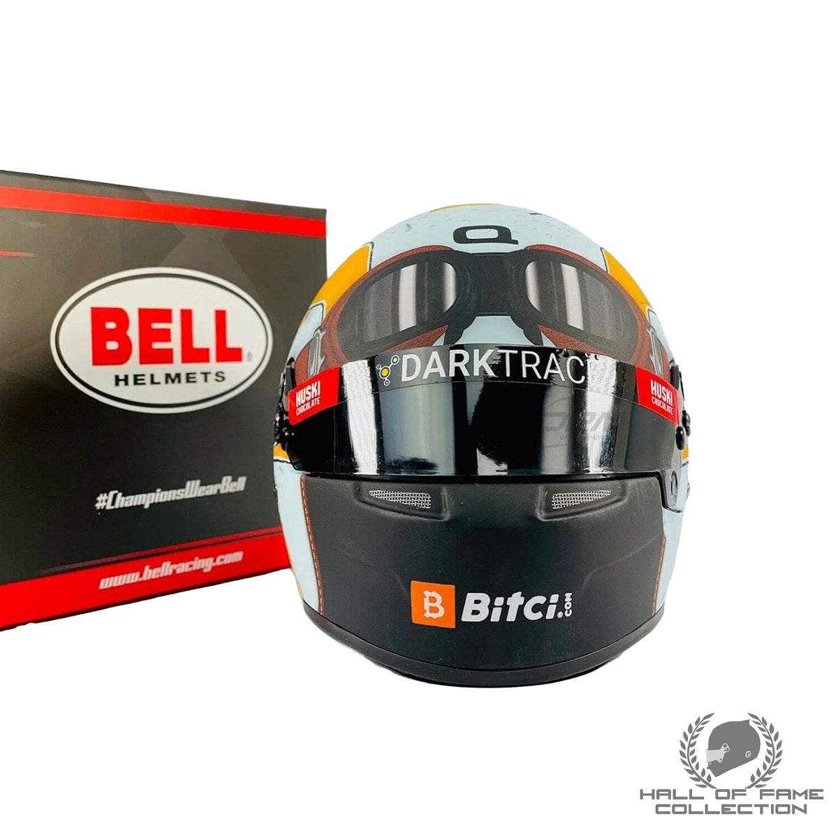 2021 Lando Norris 1/2 Scale Bell Monaco GP McLaren F1 Helmet