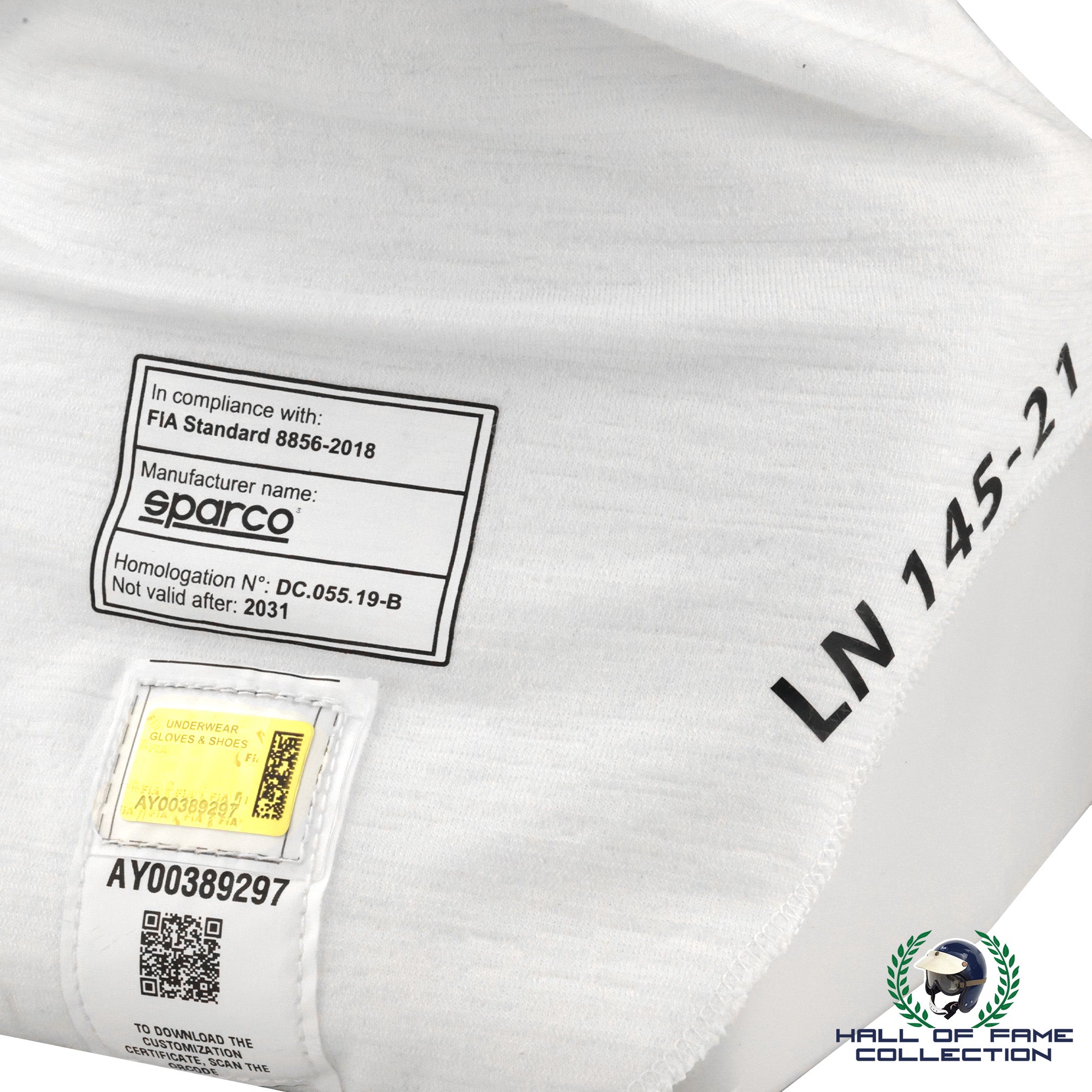 2021 Lando Norris Race Used McLaren F1 Balaclava LN 145-21