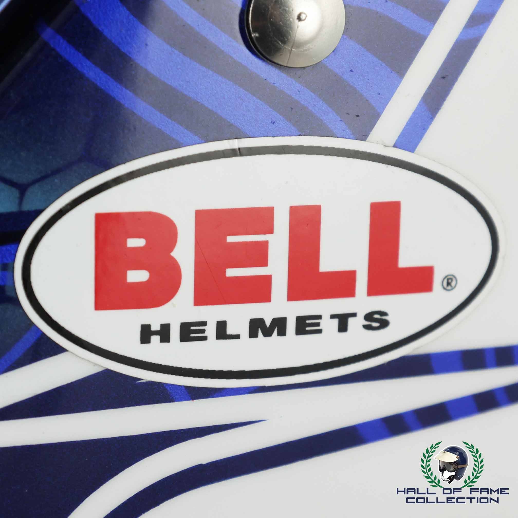2021 Nicholas Latifi Signed Race Used Williams Bell HP 77 F1 Helmet