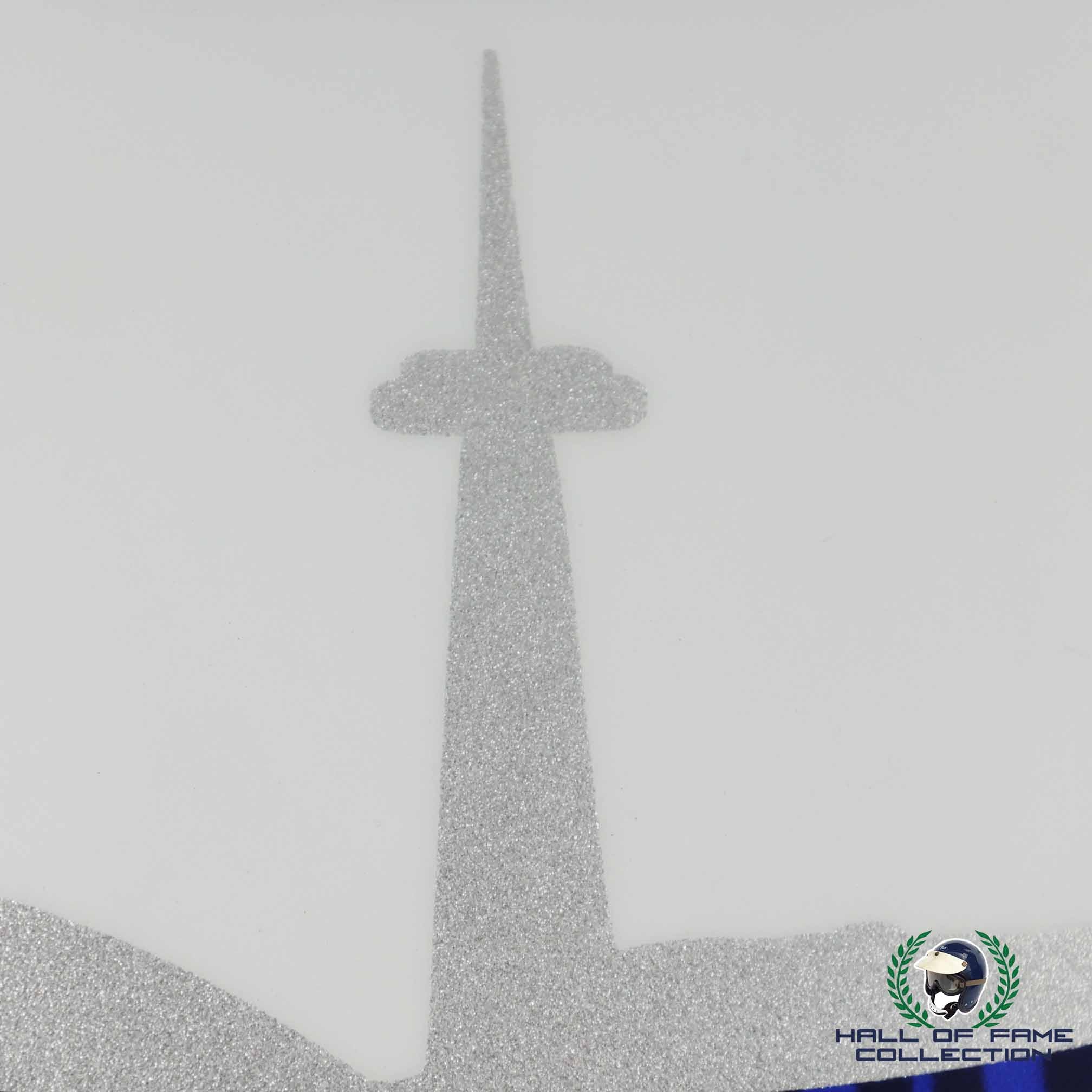 2021 Nicholas Latifi Signed Race Used Williams Bell HP 77 F1 Helmet