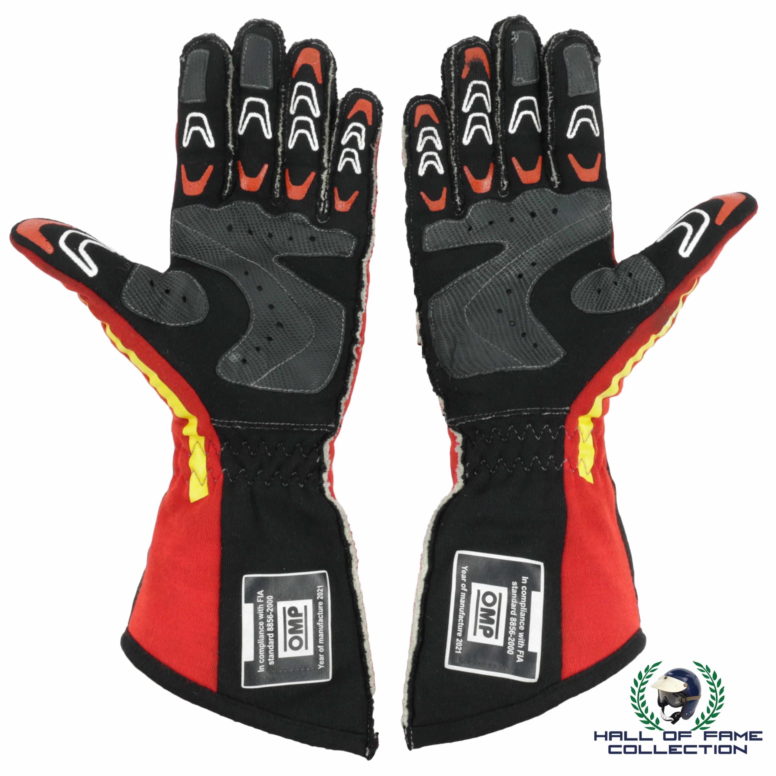 2021 Ryan Hunter-Reay Signed Race Used Andretti Autosport Indy 500 Gloves